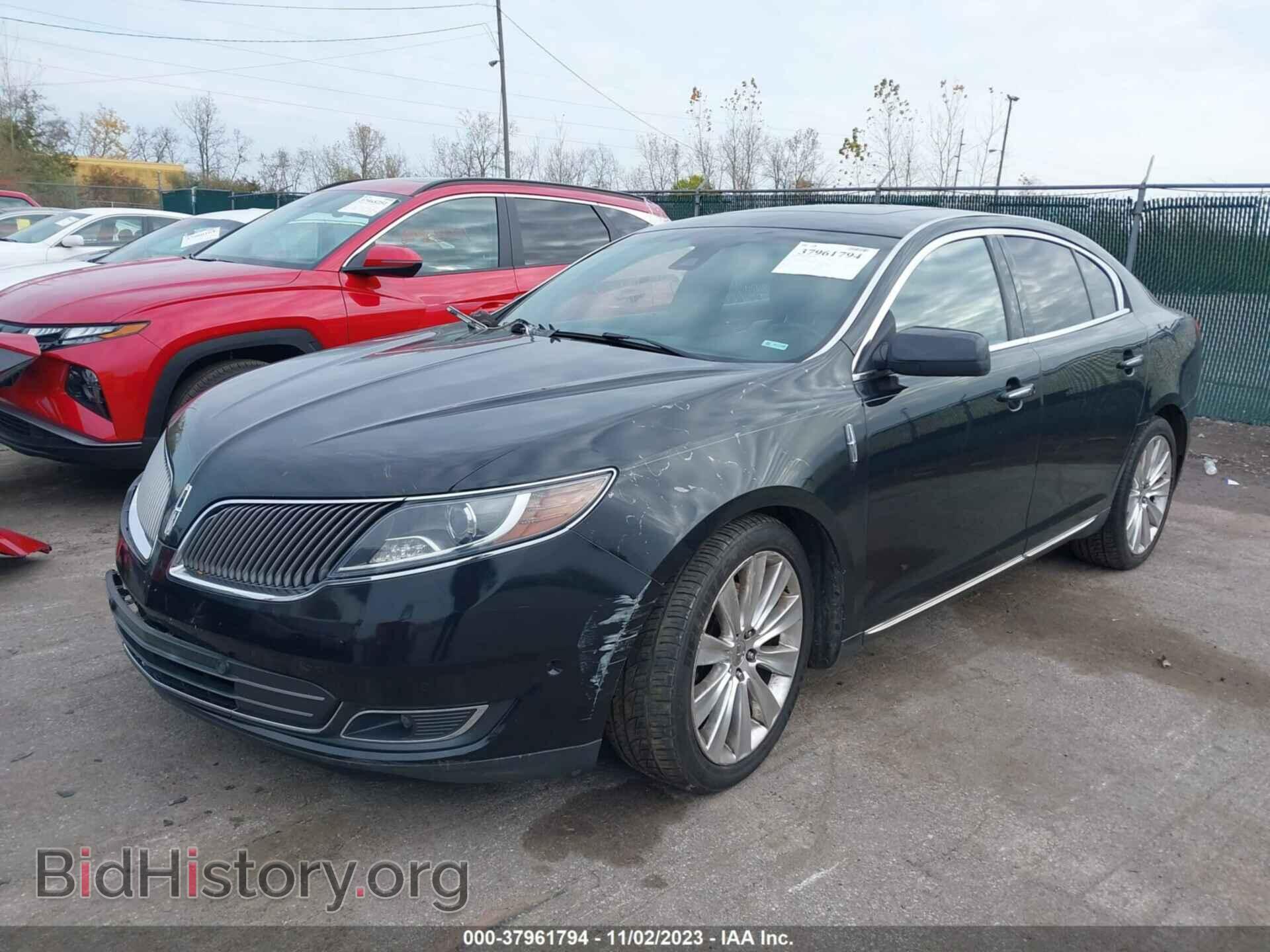 2014 LINCOLN MKS - VIN: 1LNHL9FT5EG602239 - Фото 2