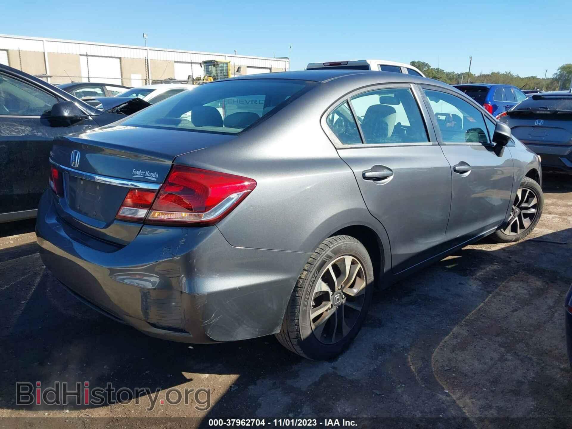 2013 HONDA CIVIC - VIN: 2HGFB2F80DH542540 - Фото 4