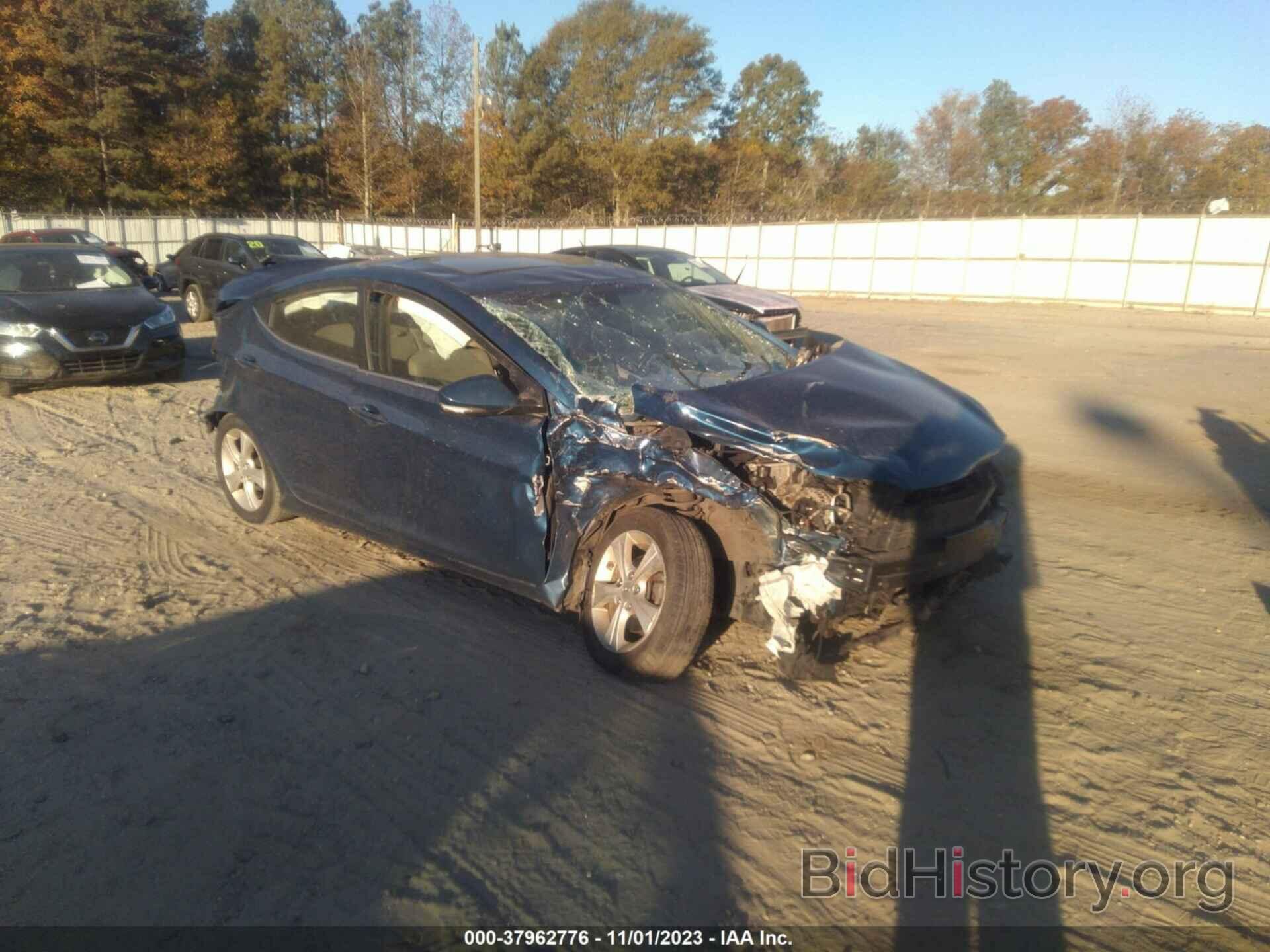 Photo KMHDH4AE6GU624685 - HYUNDAI ELANTRA 2016