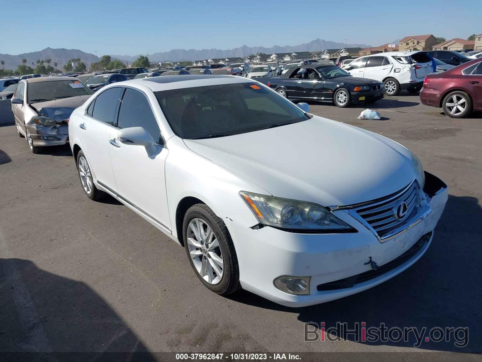 Photo JTHBK1EG0A2365992 - LEXUS ES 350 2010