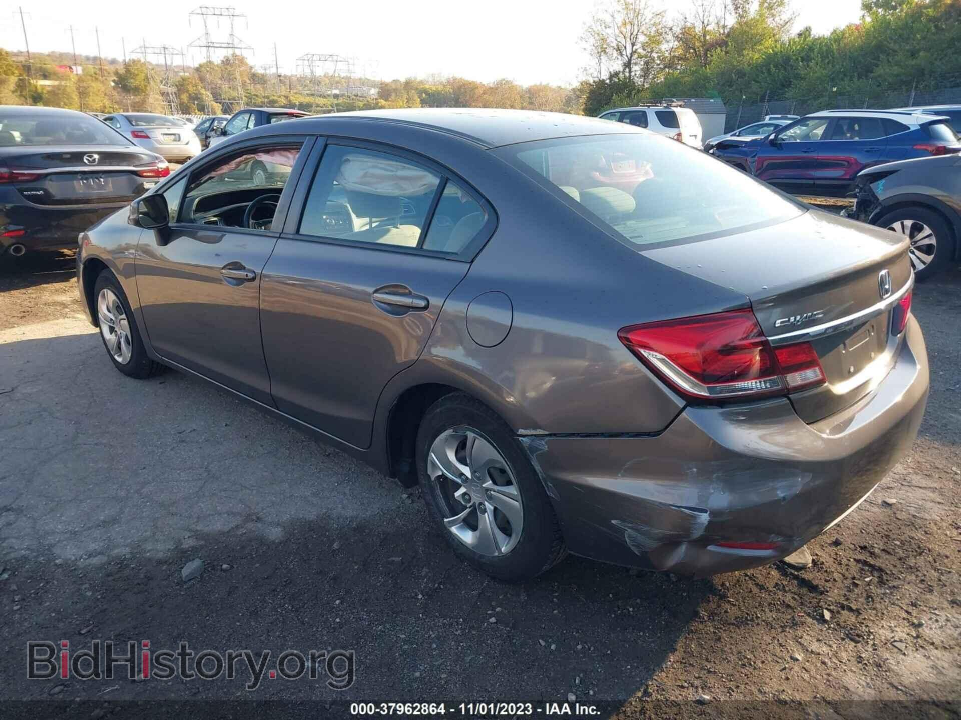 2013 HONDA CIVIC - VIN: 2HGFB2F58DH598876 - Фото 3