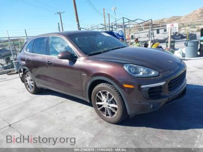 2016 Porsche CAYENNE Diesel, burgundy — VIN WP1AF2A26GKA42930, IAAI