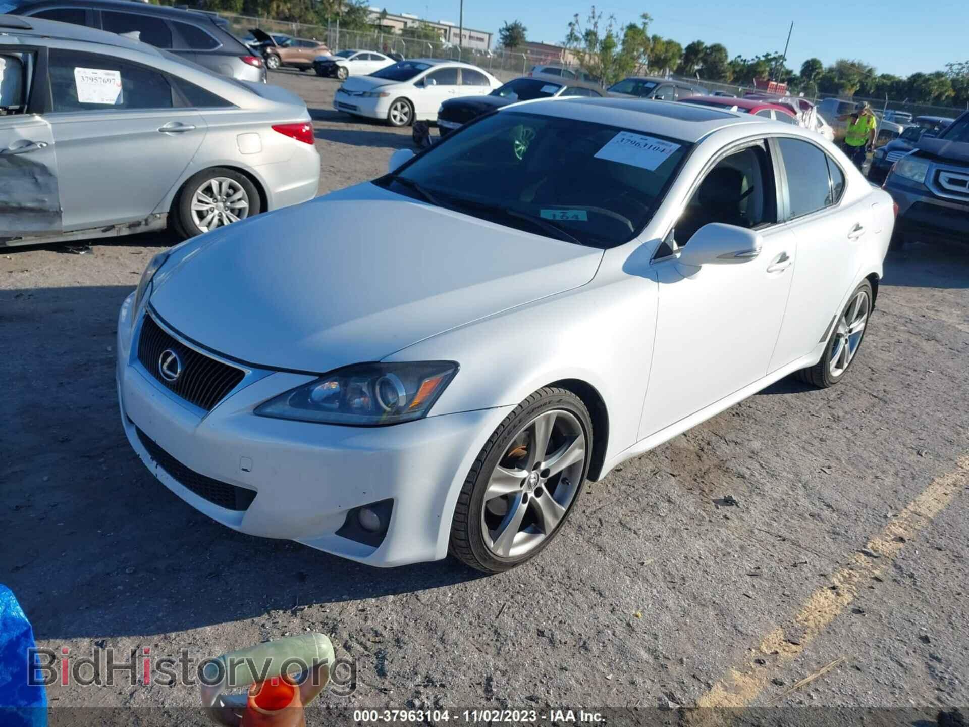 2011 LEXUS IS 250 - VIN: JTHBF5C28B5141369 - Фото 2