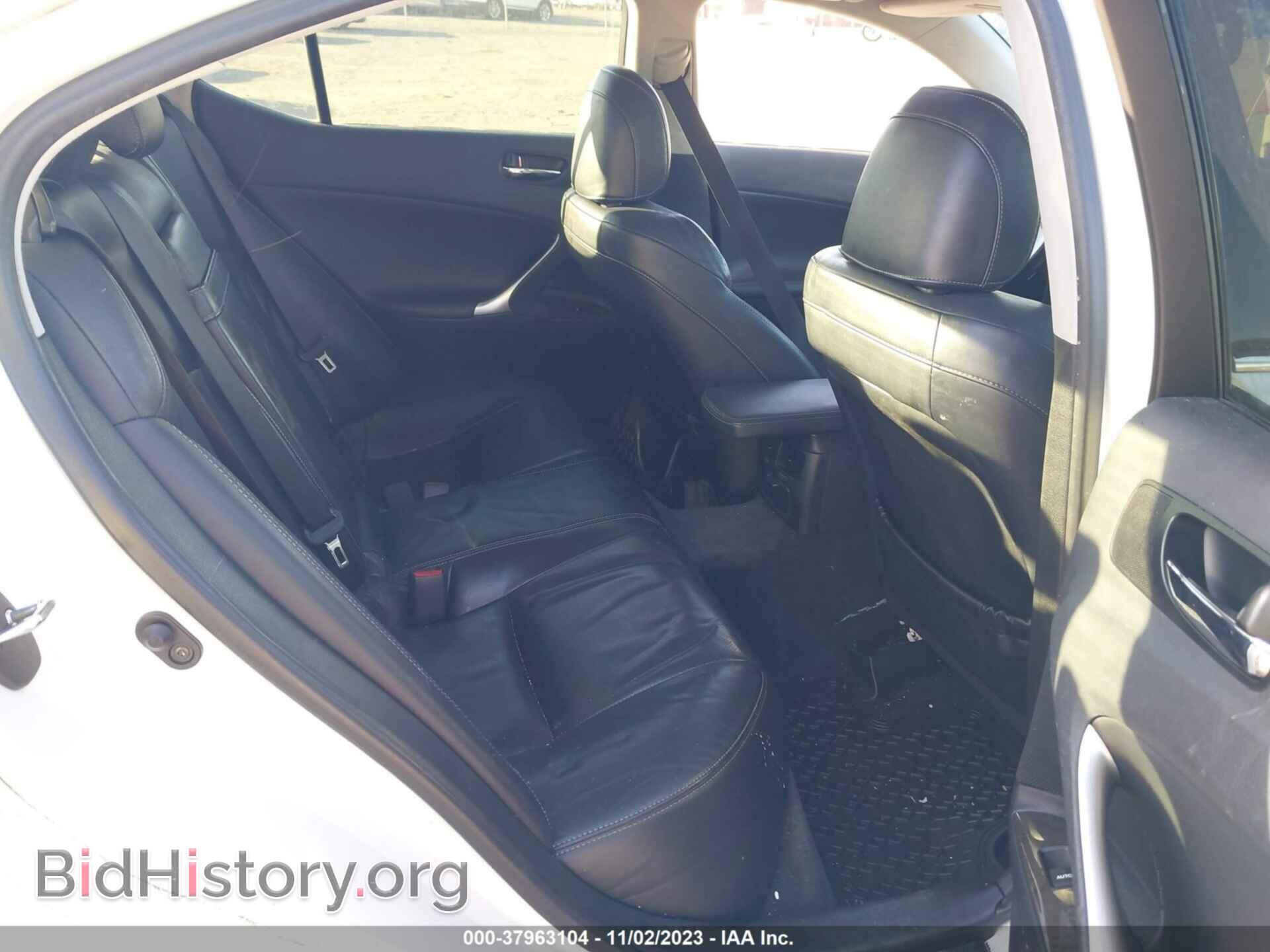 2011 LEXUS IS 250 - VIN: JTHBF5C28B5141369 - Фото 8