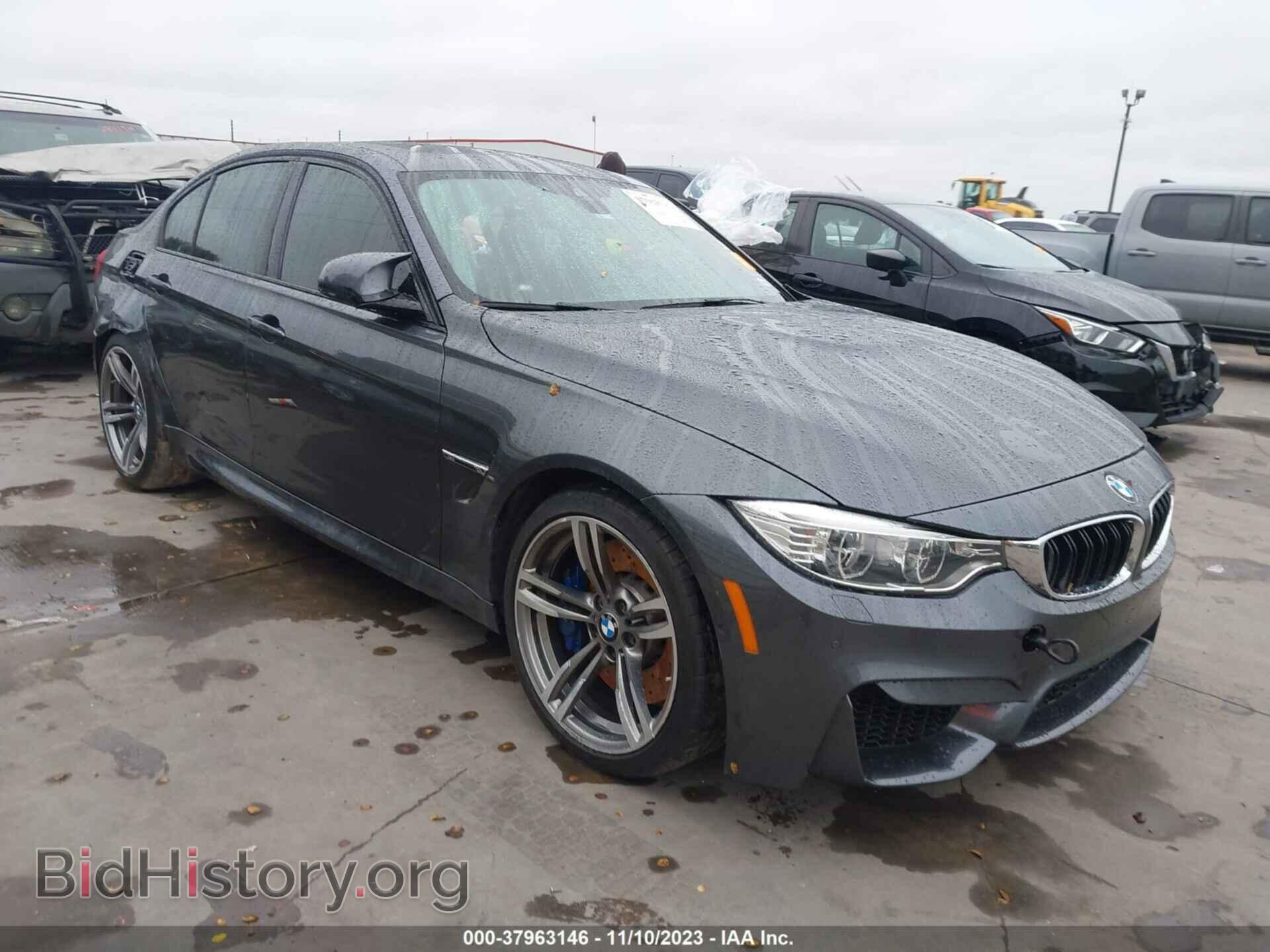 Photo WBS8M9C59G5D31588 - BMW M3 2016