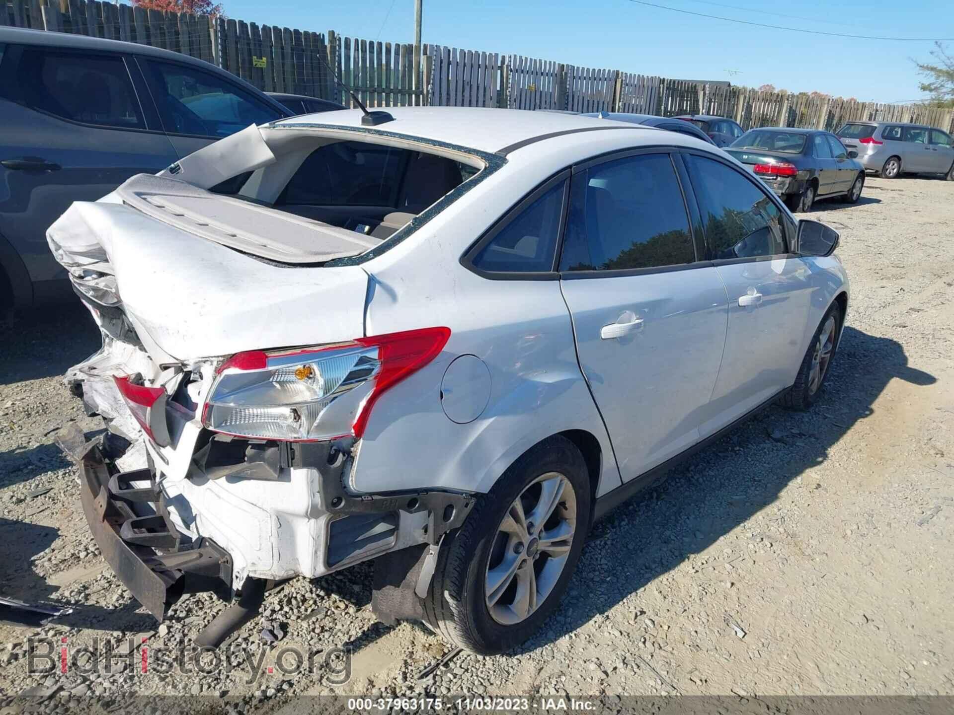 2014 FORD FOCUS - VIN: 1FADP3F22EL186496 - Фото 4