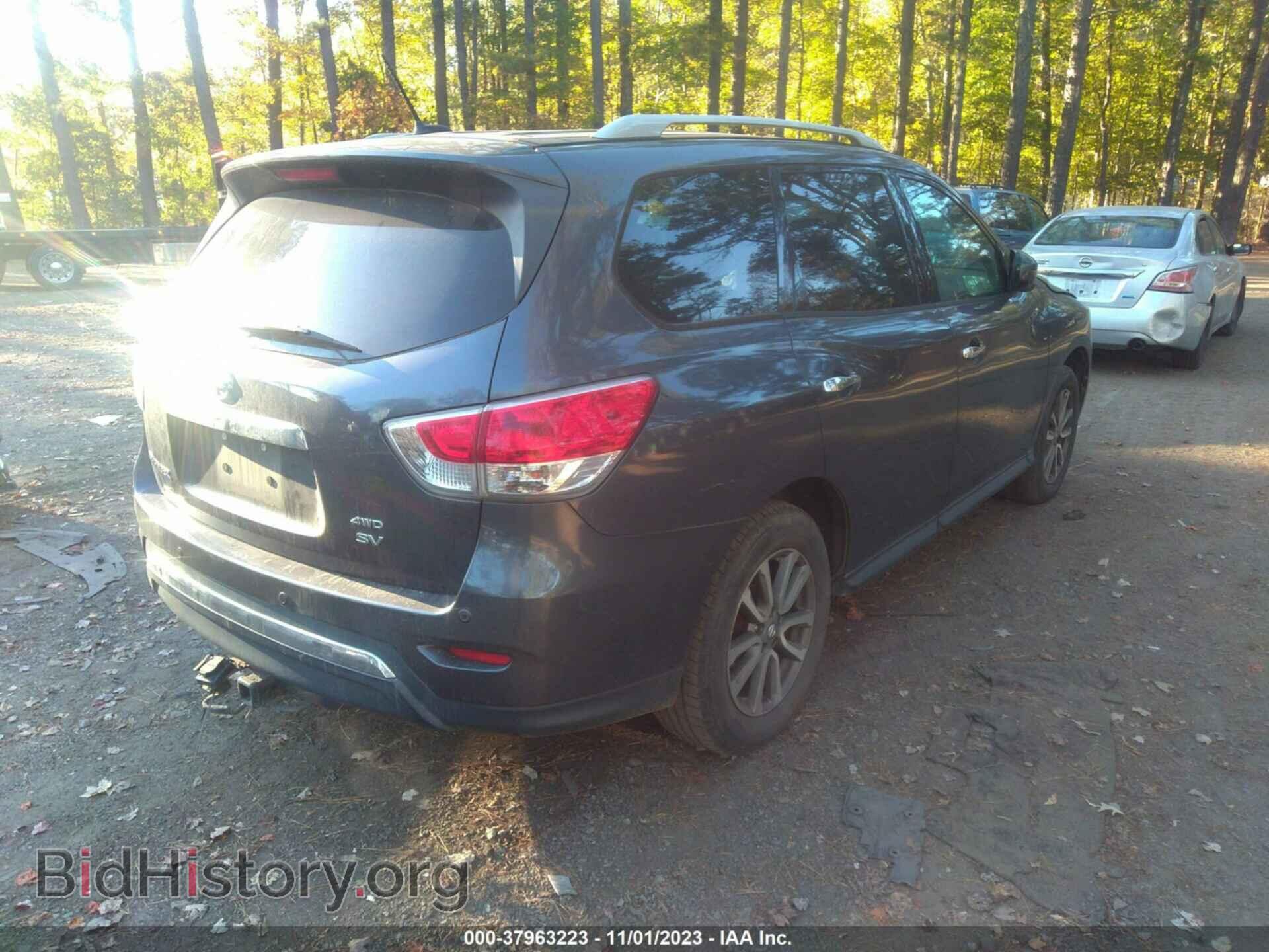 2014 NISSAN PATHFINDER - VIN: 5N1AR2MM2EC660593 - Фото 4