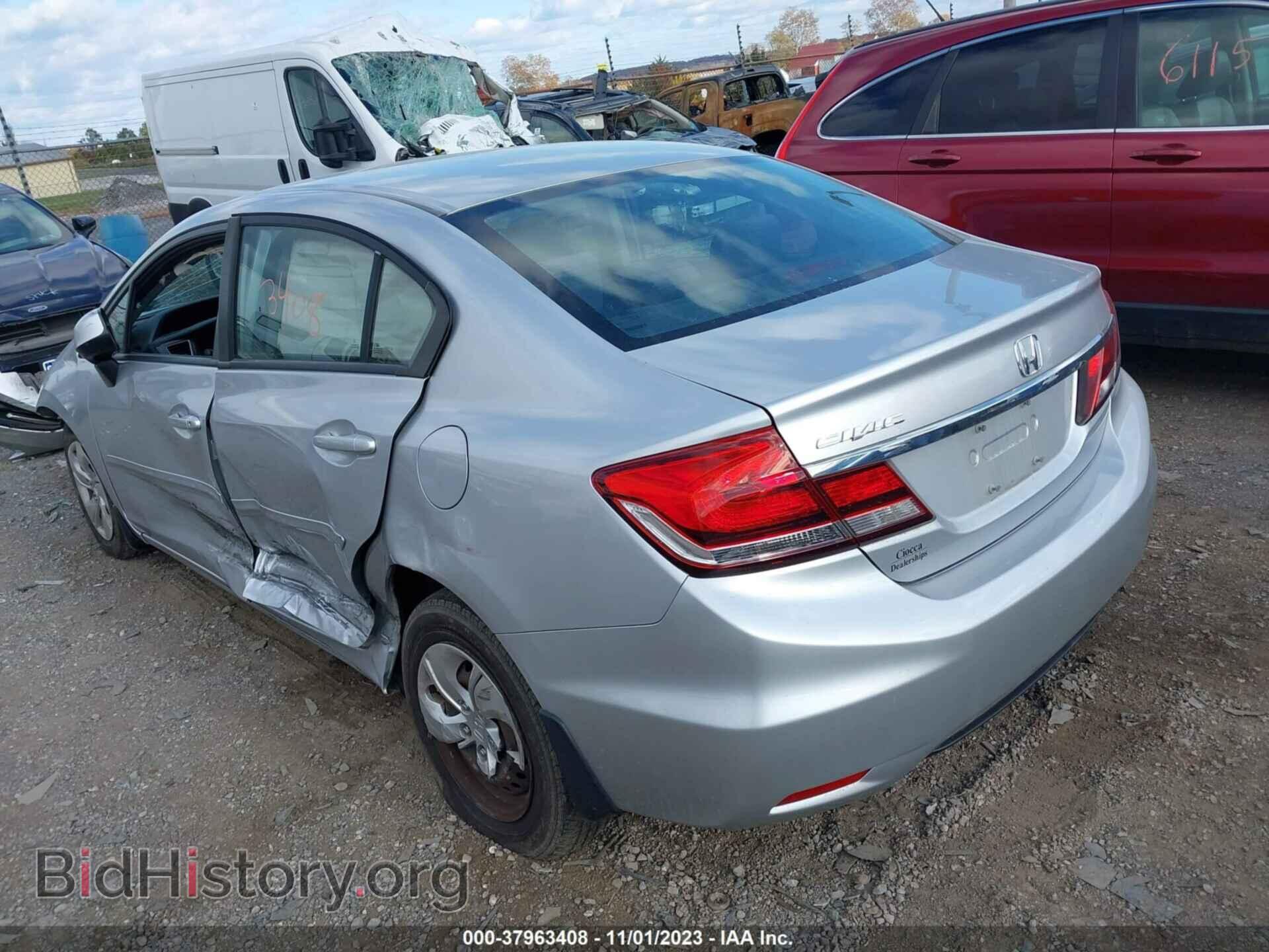 2013 HONDA CIVIC - VIN: 19XFB2F50DE081260 - Фото 3