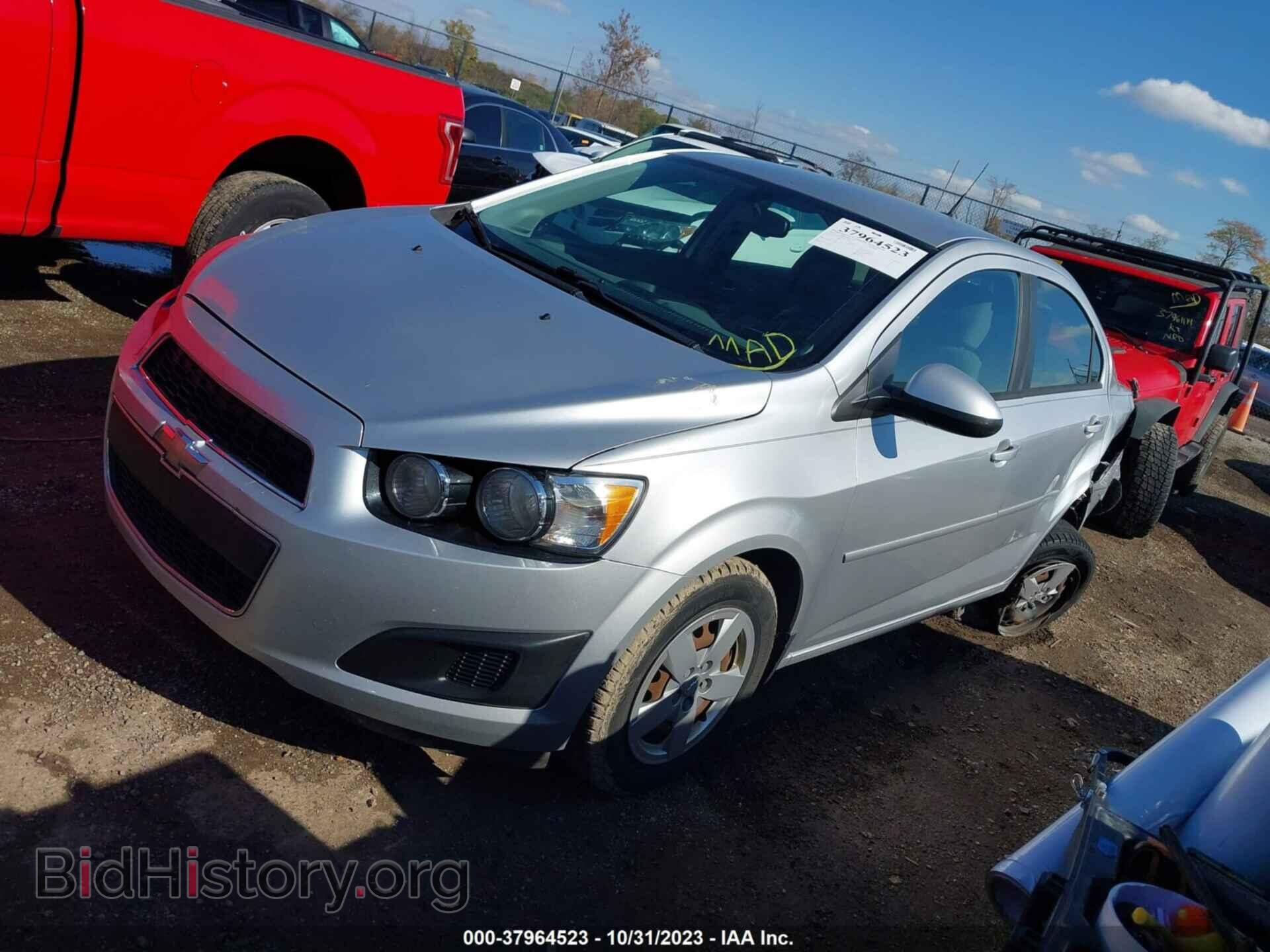 2014 CHEVROLET SONIC - VIN: 1G1JA5SH4E4194316 - Фото 2
