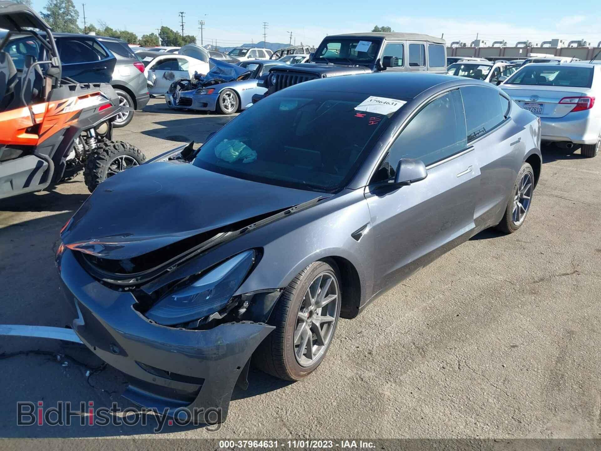 2022 TESLA MODEL 3 - VIN: 5YJ3E1EB9NF202178 - Фото 2