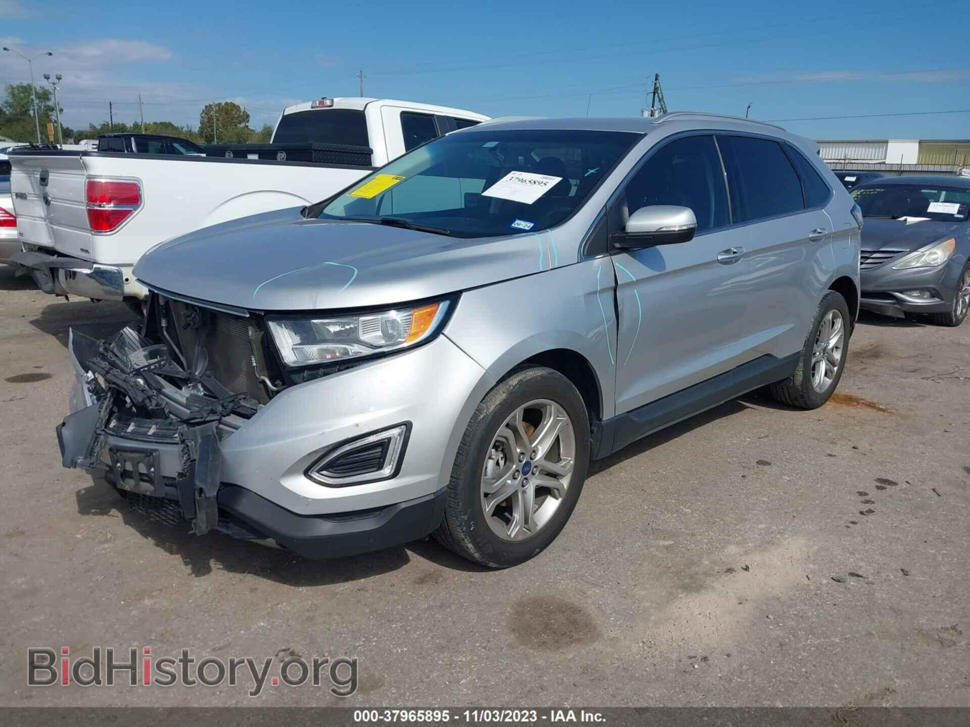 2015 FORD EDGE - VIN: 2FMTK3K94FBC07028 - Photo 2