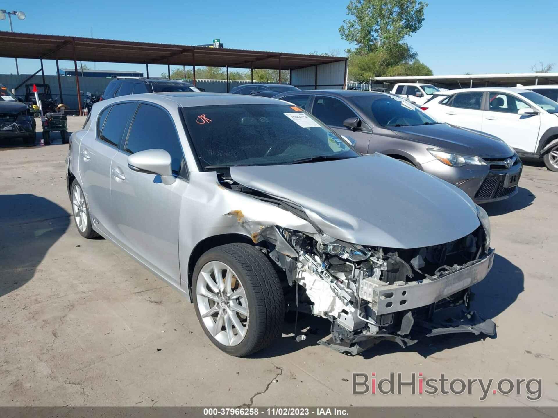 Photo JTHKD5BH8C2056787 - LEXUS CT 200H 2012