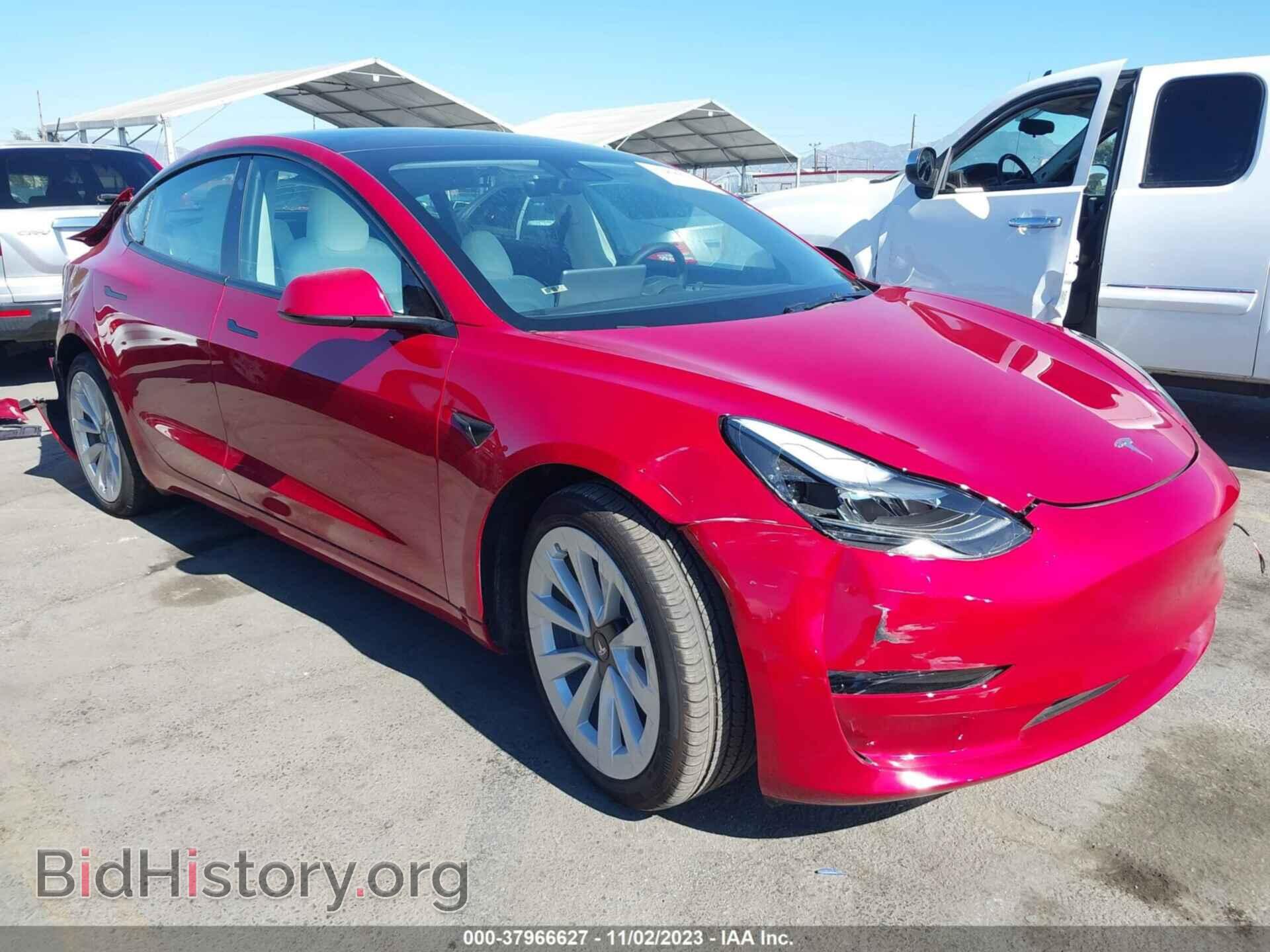 Фотография 5YJ3E1EA7PF623309 - TESLA MODEL 3 2023
