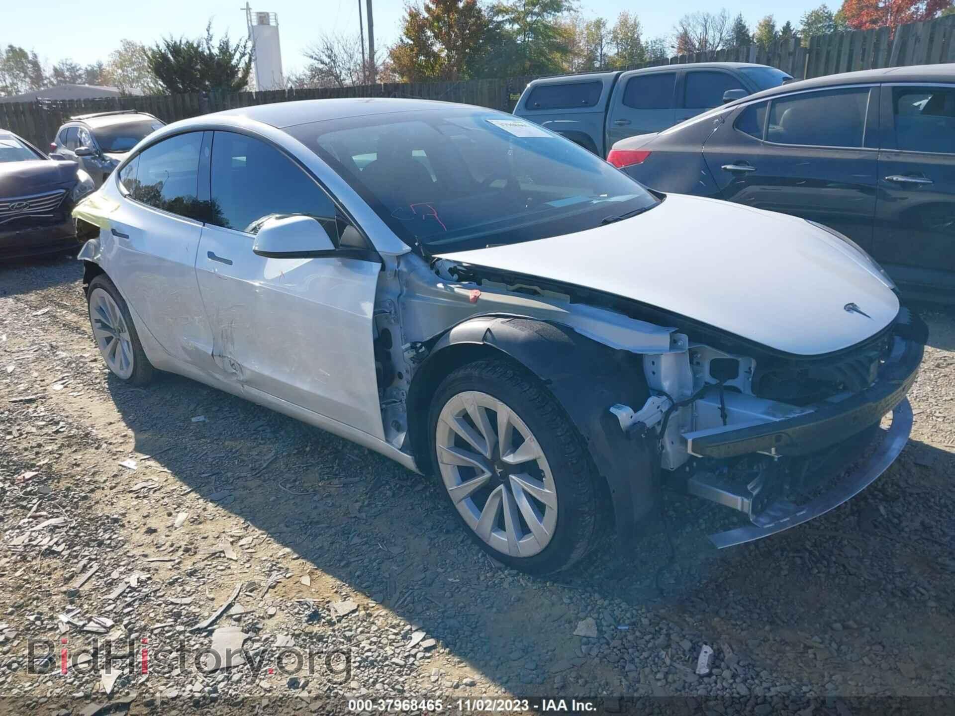 Фотография 5YJ3E1EB8MF855681 - TESLA MODEL 3 2021