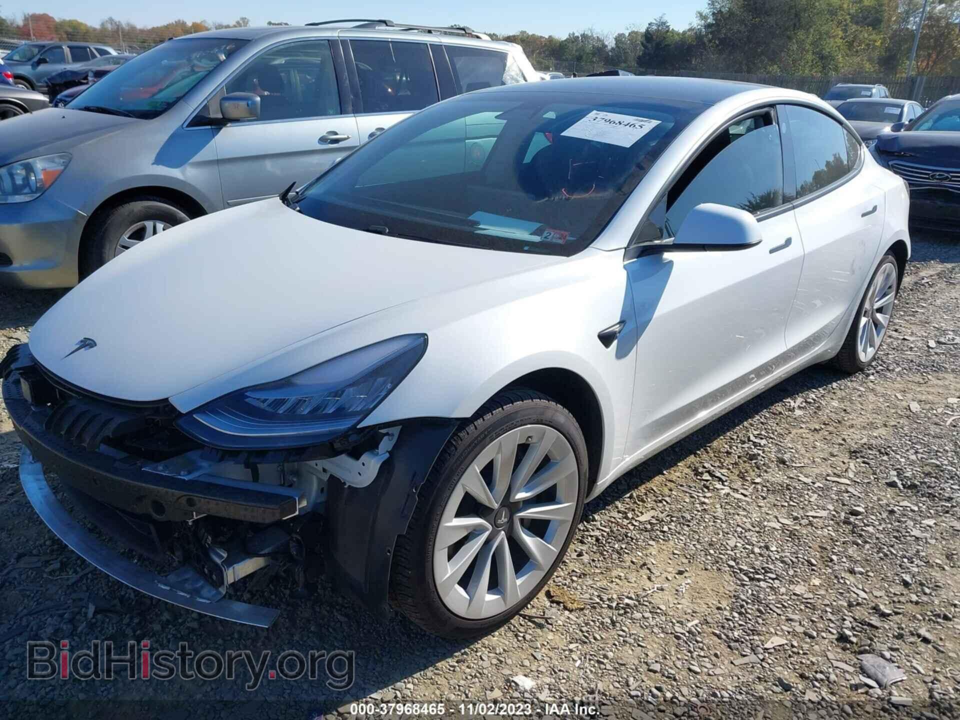 2021 TESLA MODEL 3 - VIN: 5YJ3E1EB8MF855681 - Фото 2
