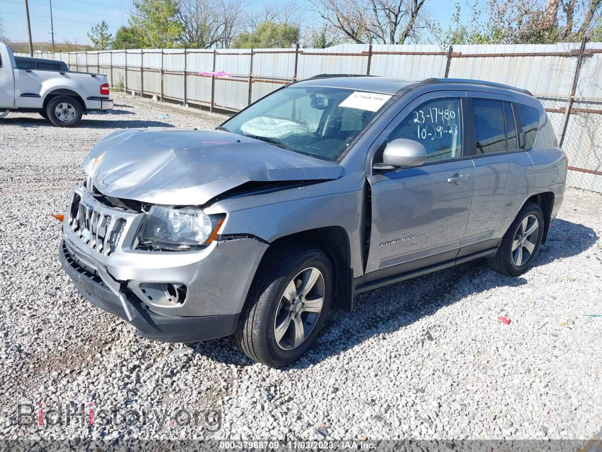 2017 JEEP COMPASS - VIN: 1C4NJDEB9HD126558 - Фото 2