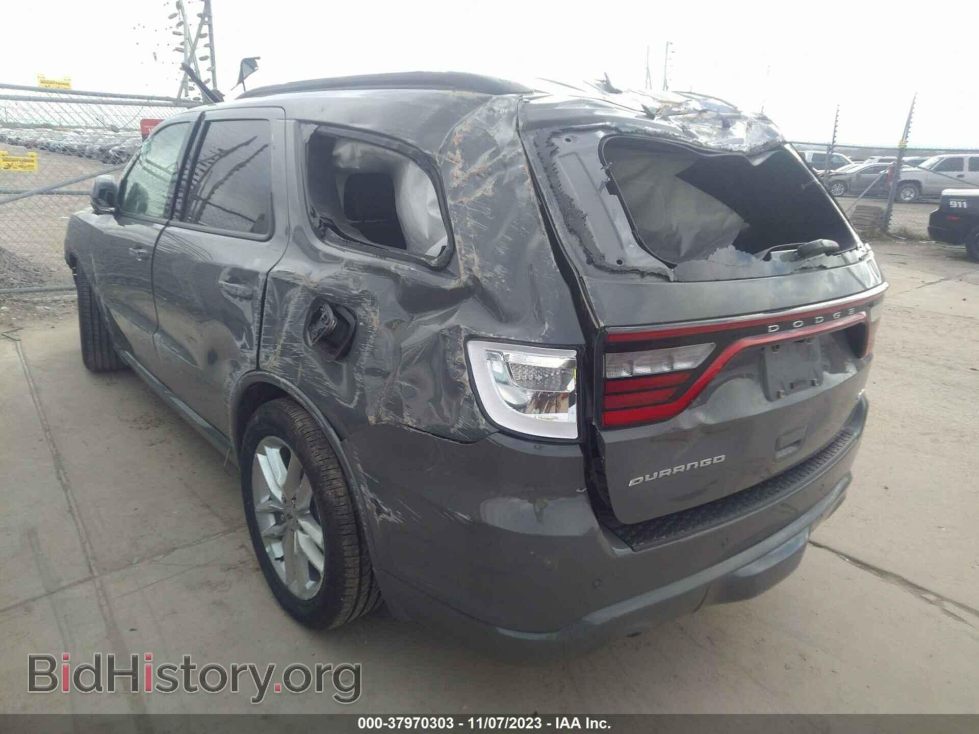 2023 DODGE DURANGO - VIN: 1C4RDHDG9PC624938 - Фото 3