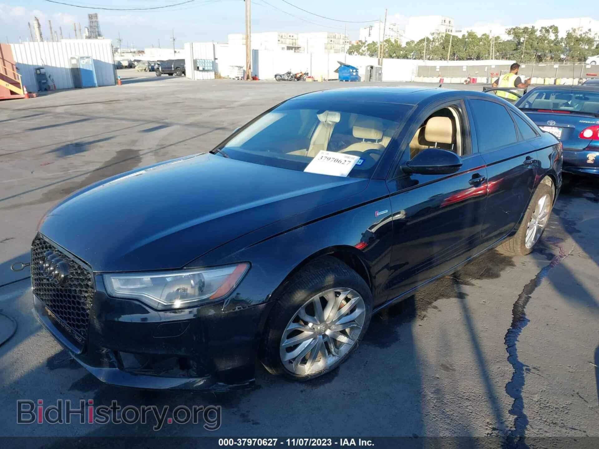 2013 AUDI A6 - VIN: WAUGGAFC2DN057260 - Фото 2