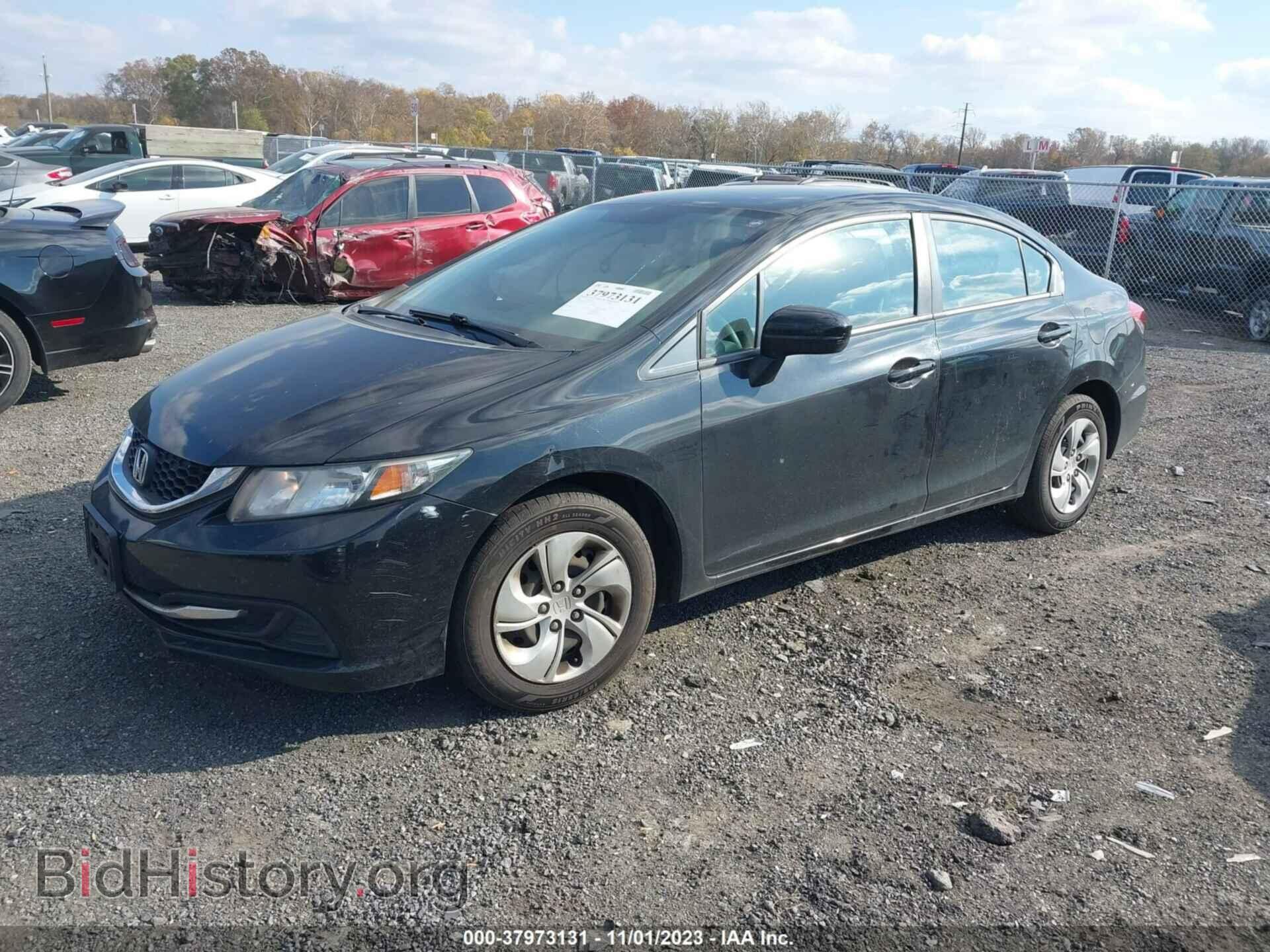 2014 HONDA CIVIC - VIN: 2HGFB2F59EH548232 - Фото 2