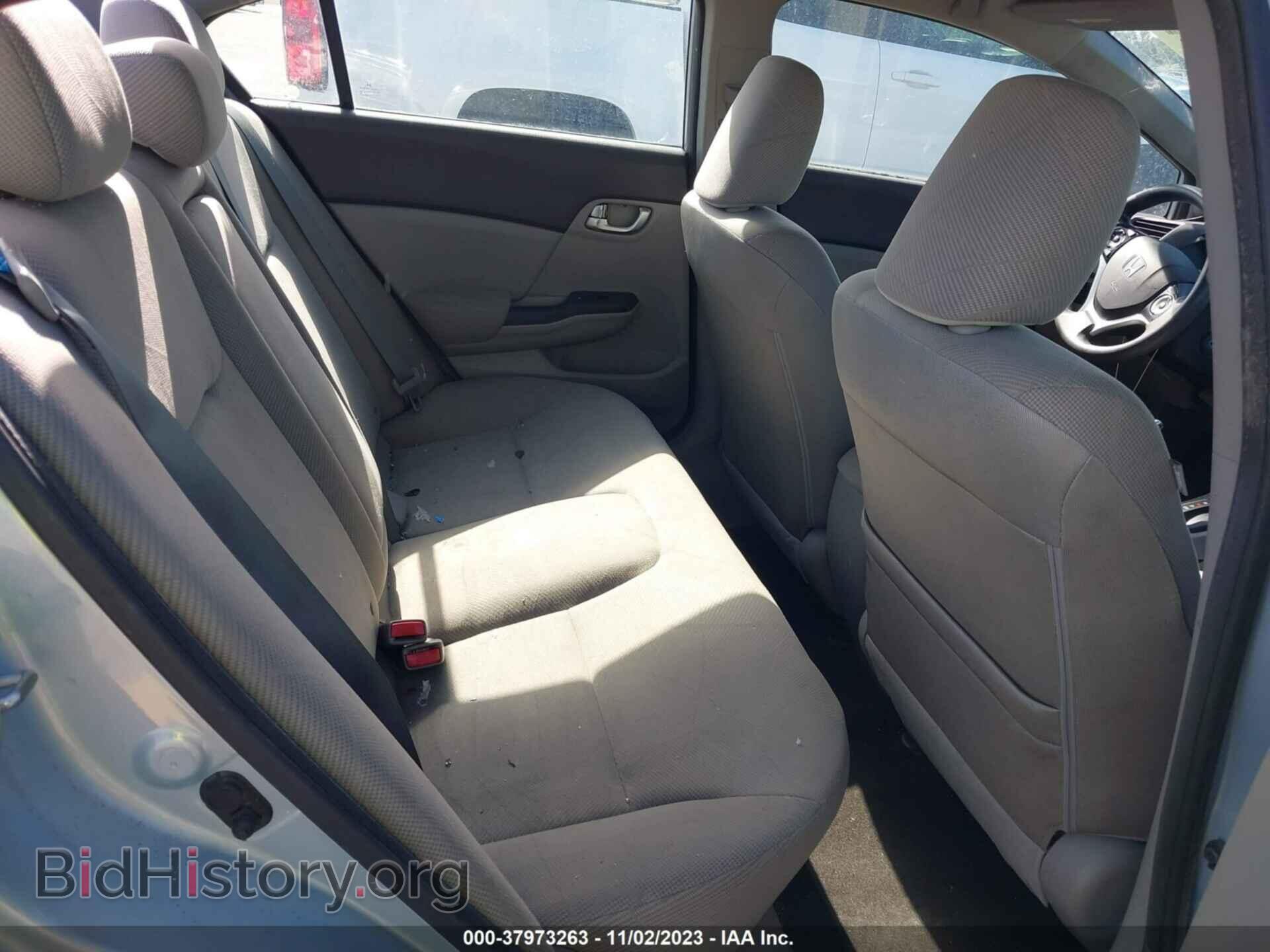 2012 HONDA CIVIC - VIN: 19XFB2F85CE047050 - Фото 8