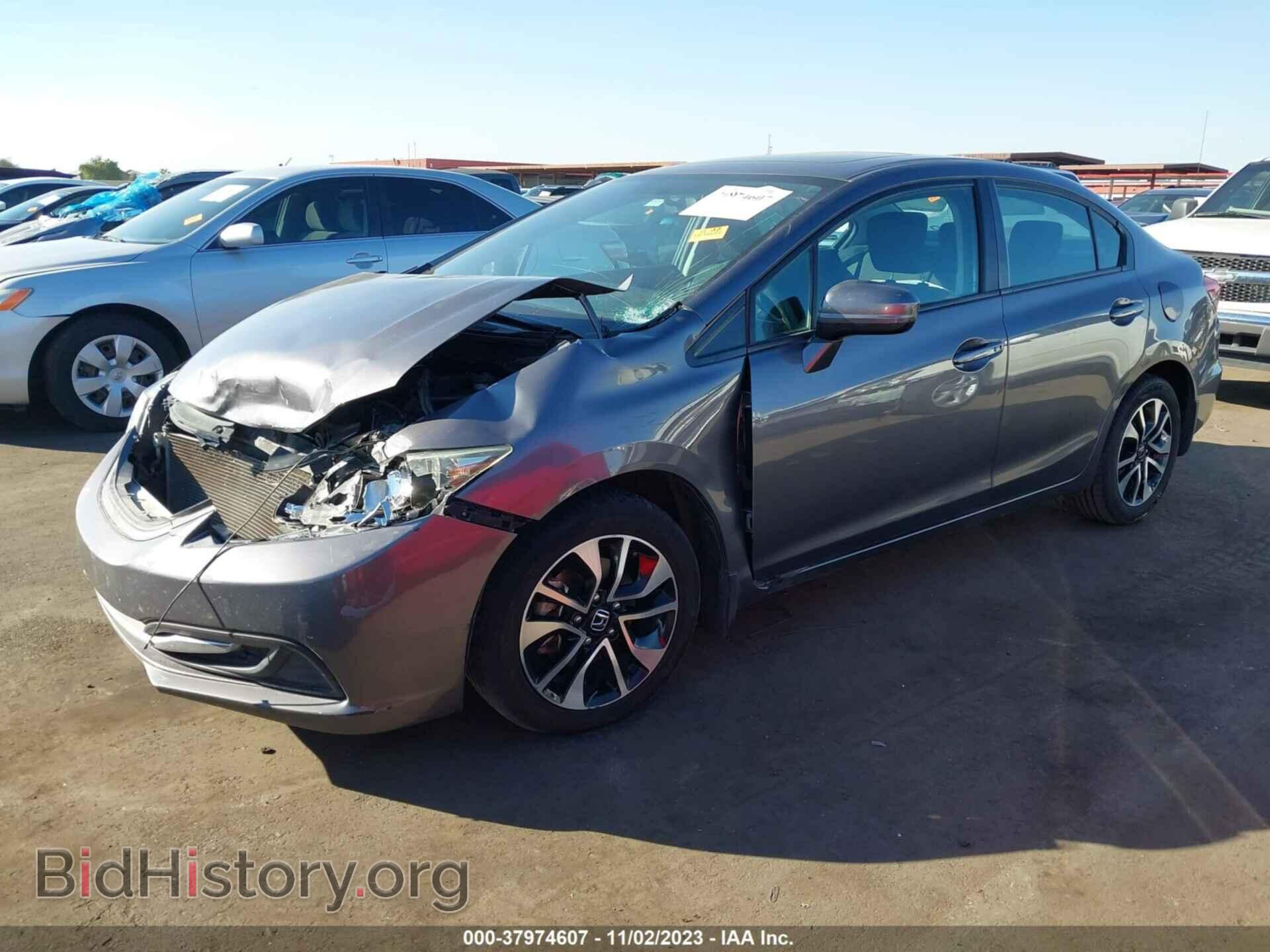 2014 HONDA CIVIC - VIN: 19XFB2F8XEE038752 - Фото 2