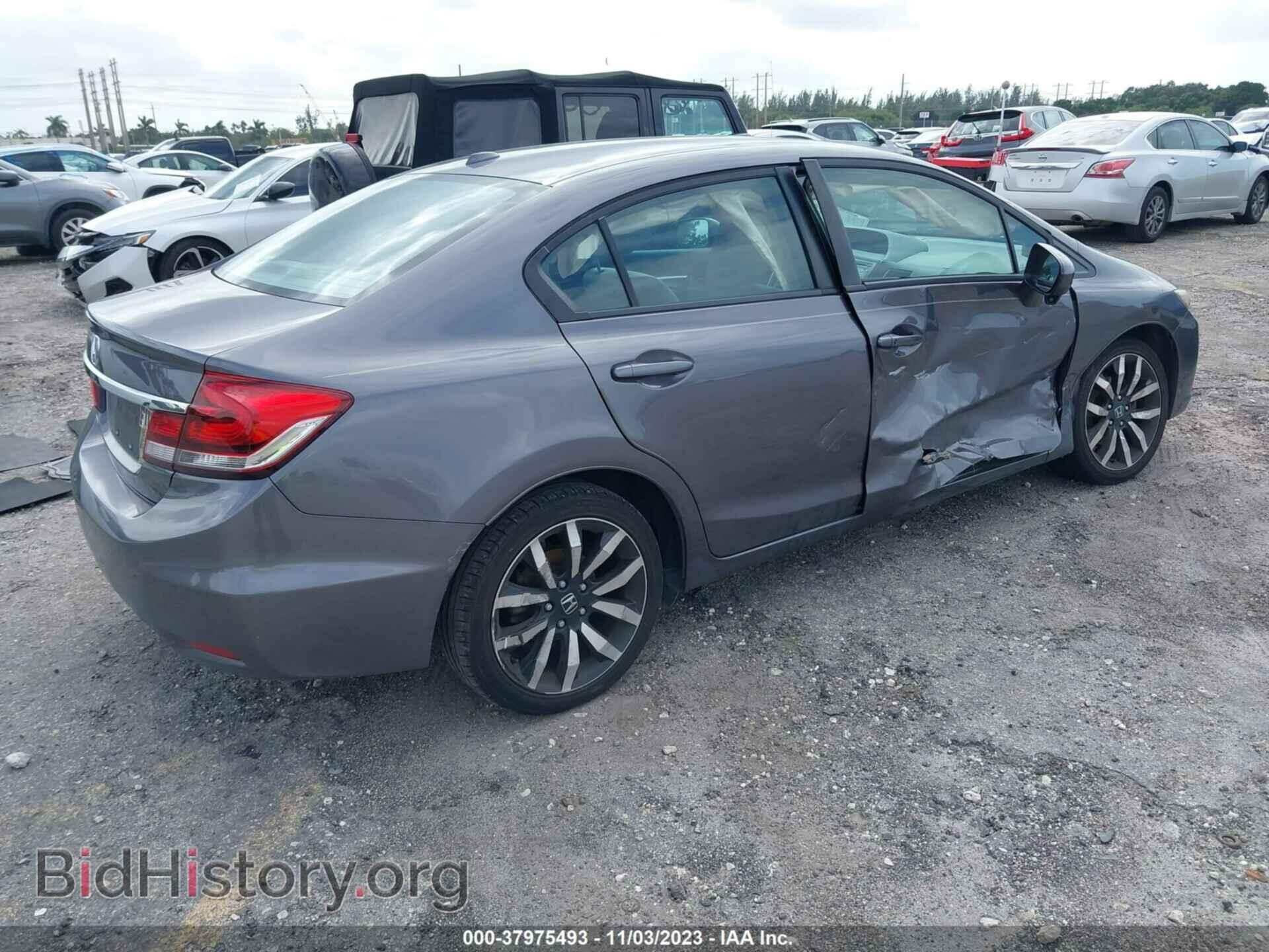 2015 HONDA CIVIC - VIN: 19XFB2F92FE042806 - Фото 4