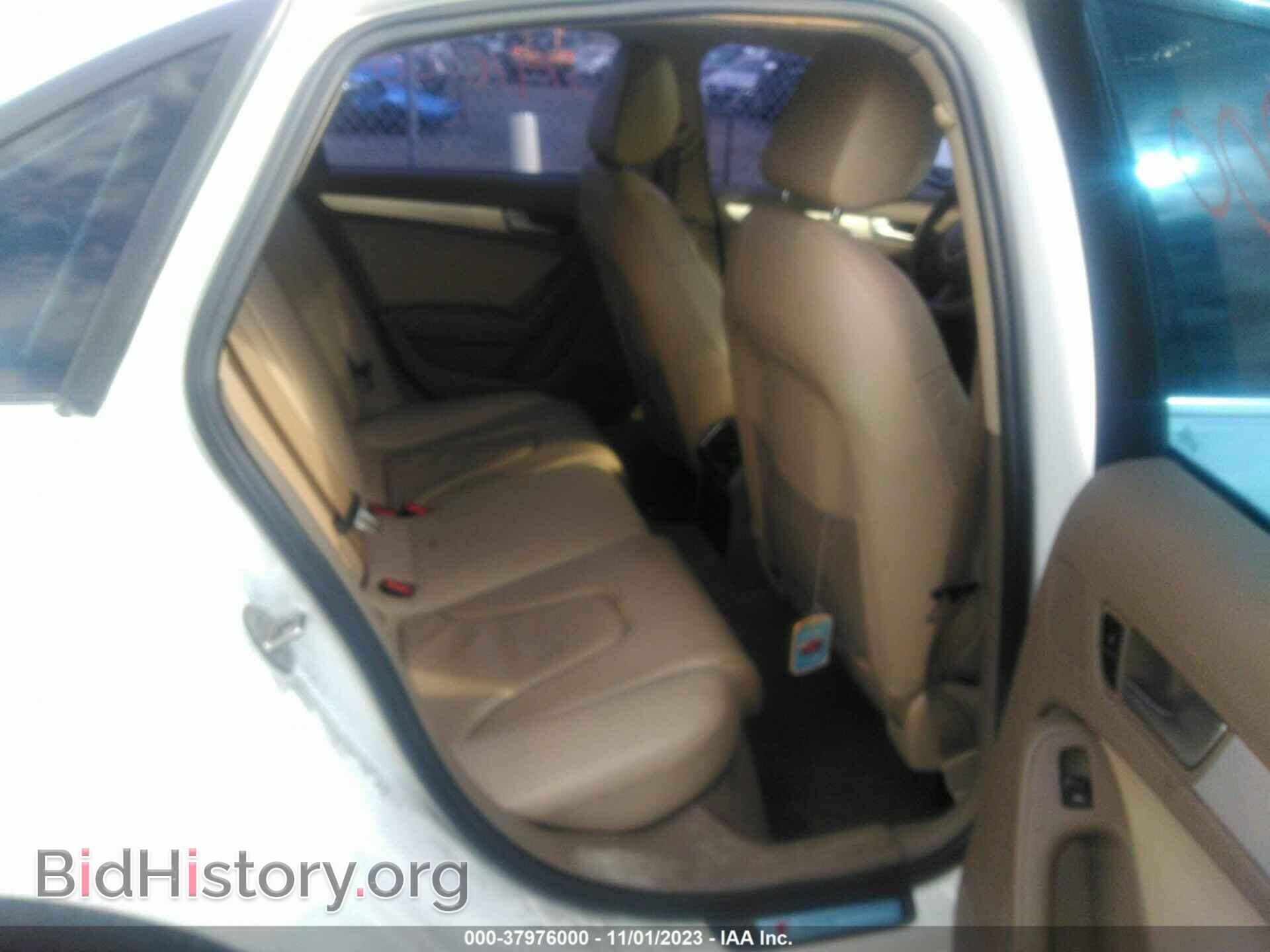 2012 AUDI A4 - VIN: WAUFFAFL6CN005501 - Фото 8