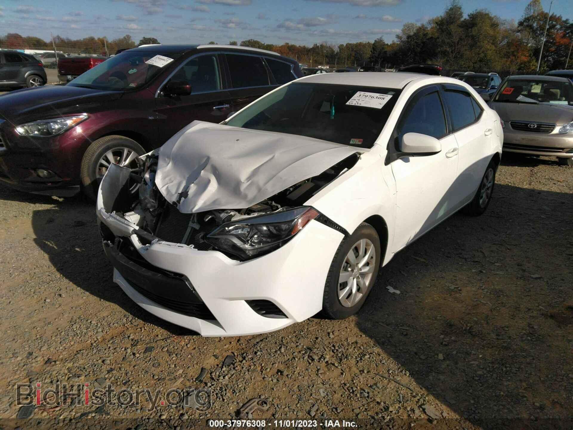 2015 TOYOTA COROLLA - VIN: 2T1BURHEXFC415004 - Фото 2