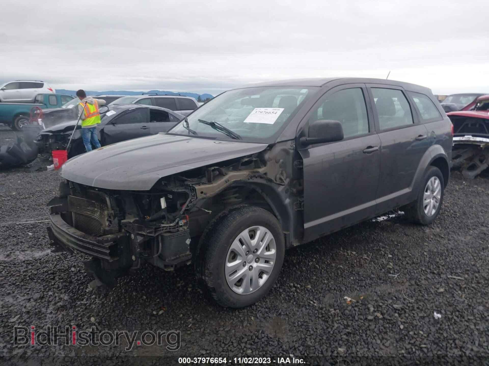 2014 DODGE JOURNEY - VIN: 3C4PDCAB2ET310908 - Фото 2