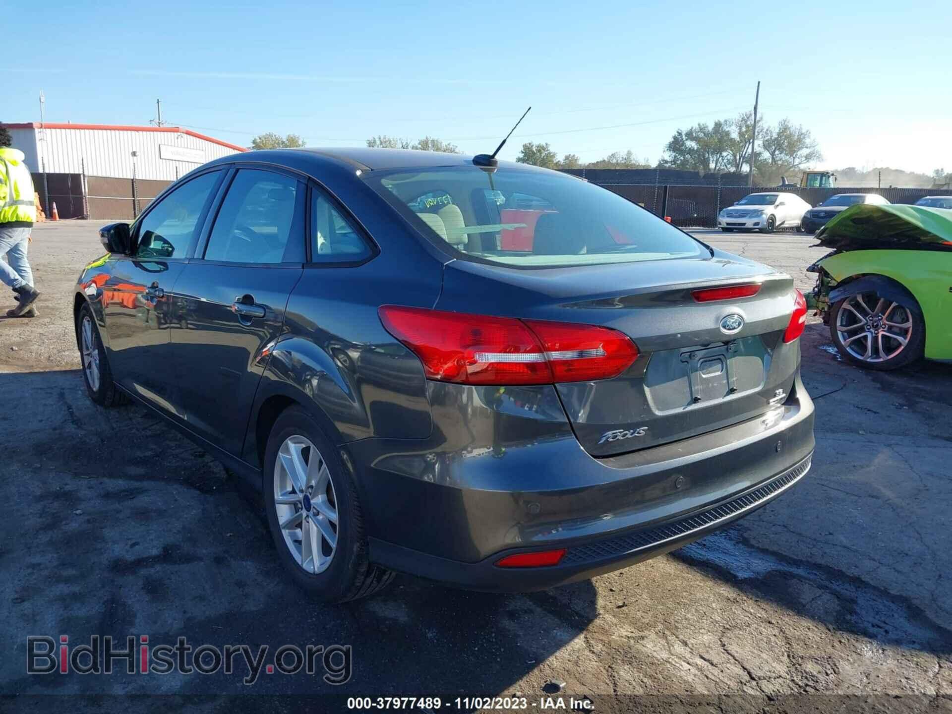2015 FORD FOCUS - VIN: 1FADP3F2XFL293412 - Фото 3