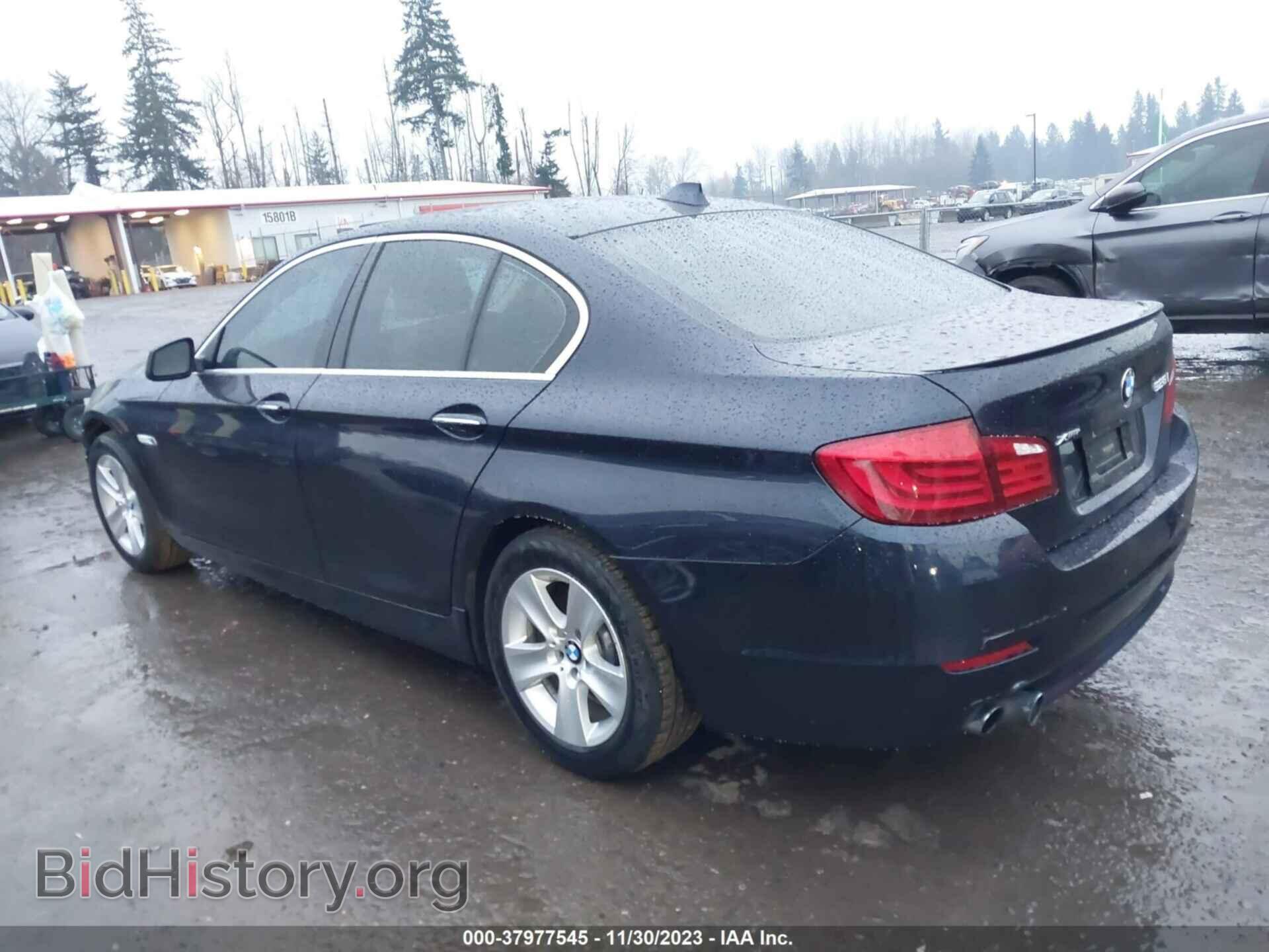 2013 BMW 528I - VIN: WBAXG5C58DDY37220 - Фото 3