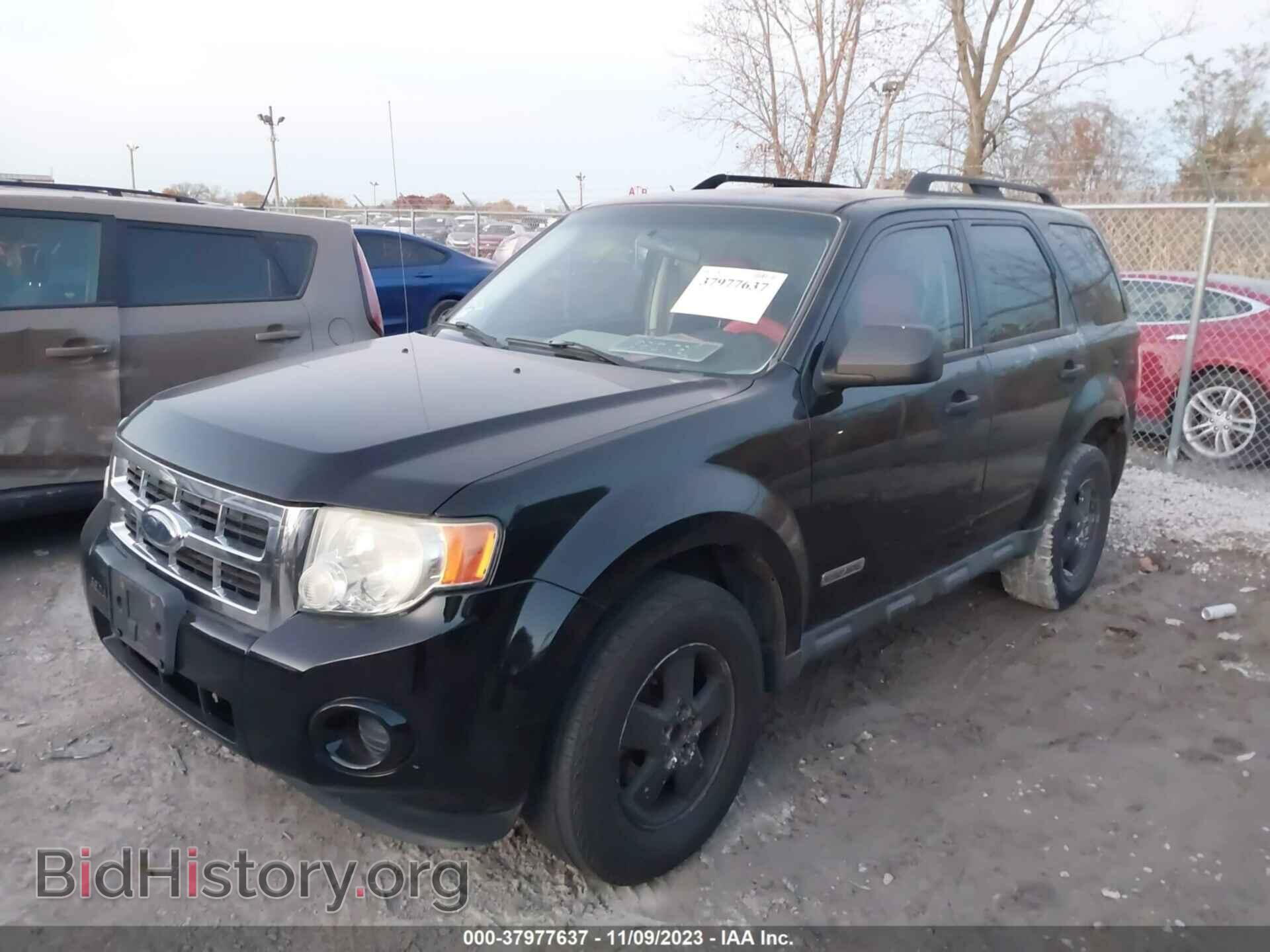 2008 FORD ESCAPE - VIN: 1FMCU02Z18KC67902 - Фото 2