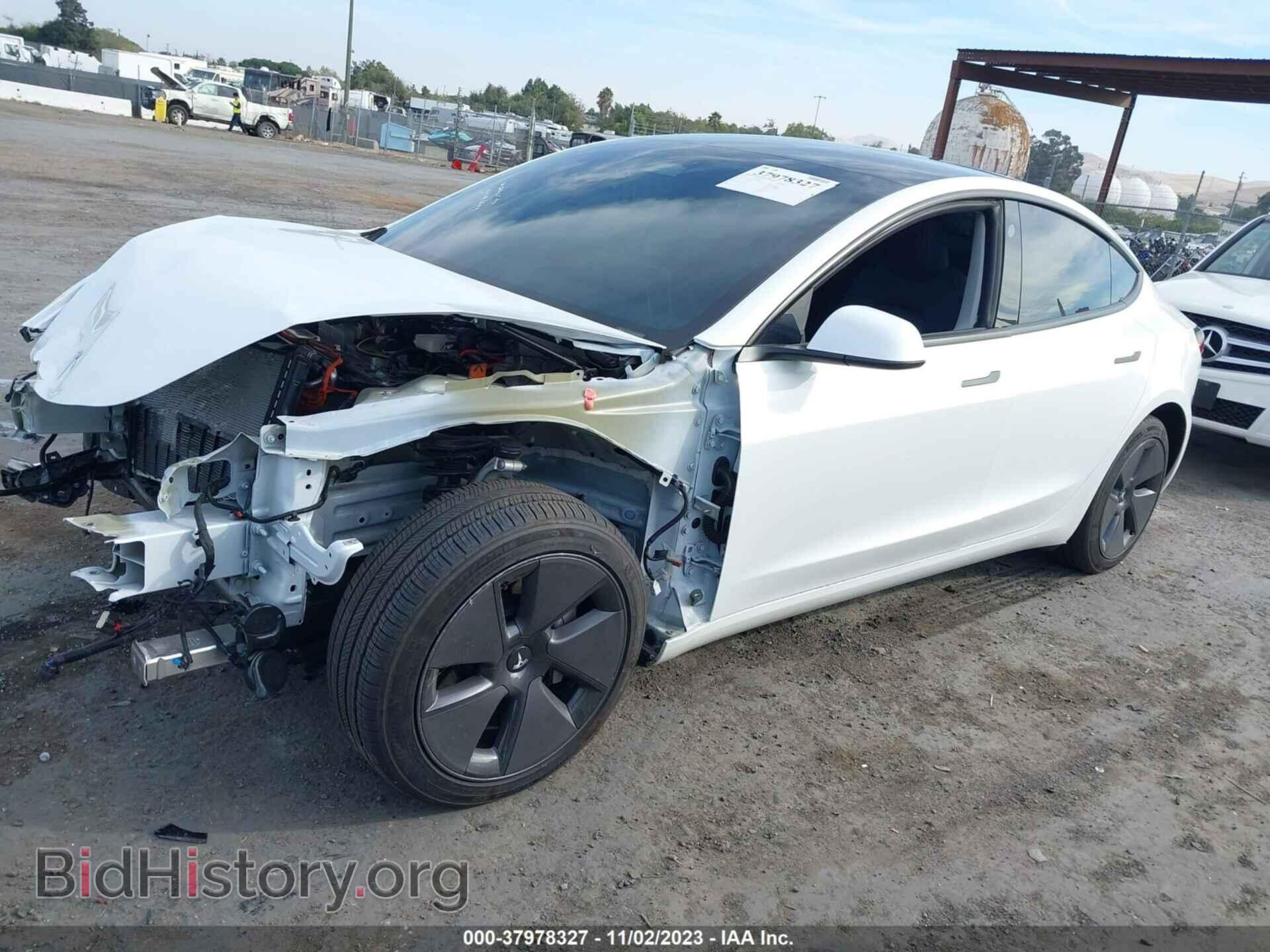 2023 TESLA MODEL 3 - VIN: 5YJ3E1EA9PF487684 - Фото 2