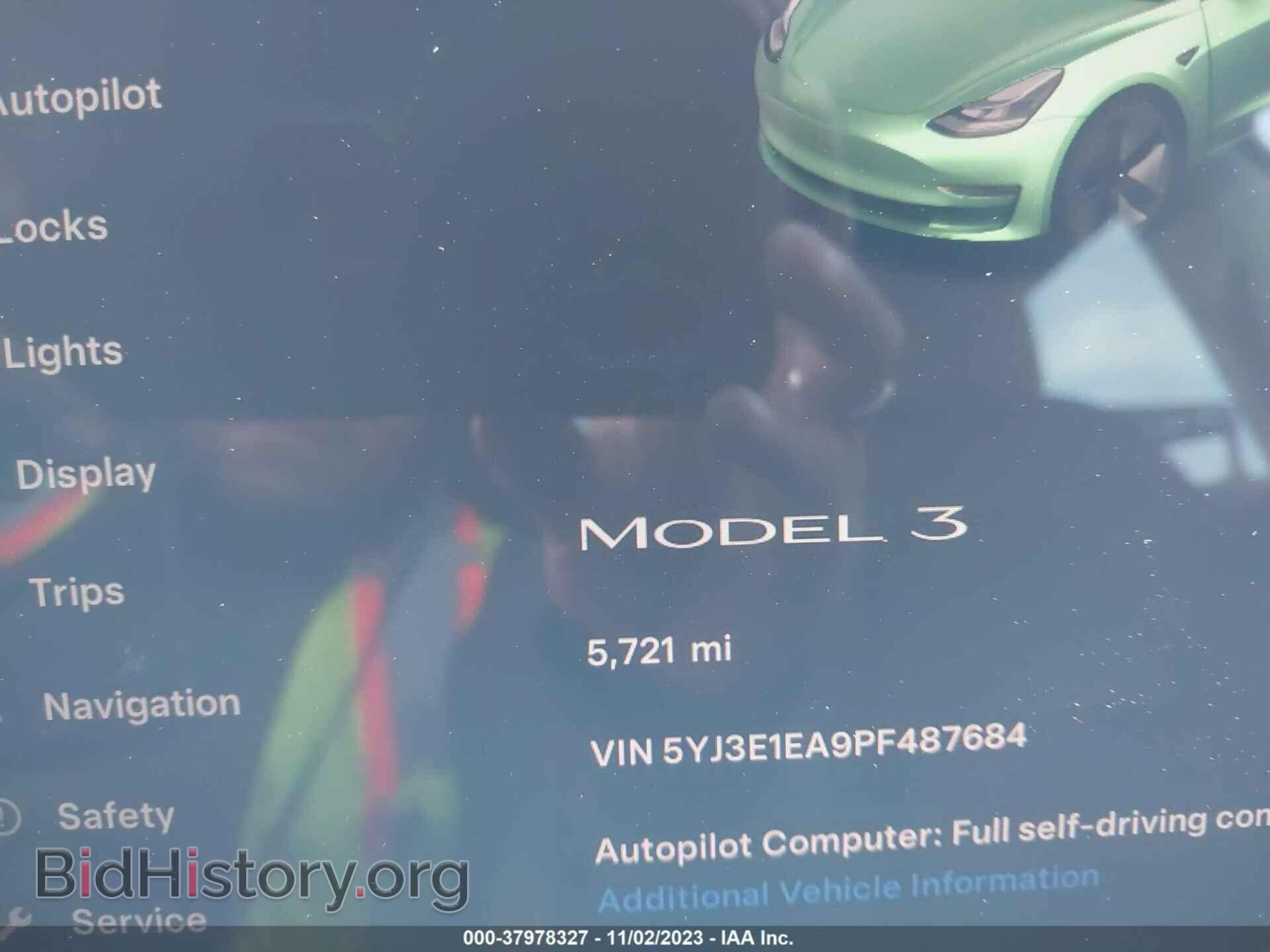 2023 TESLA MODEL 3 - VIN: 5YJ3E1EA9PF487684 - Фото 16
