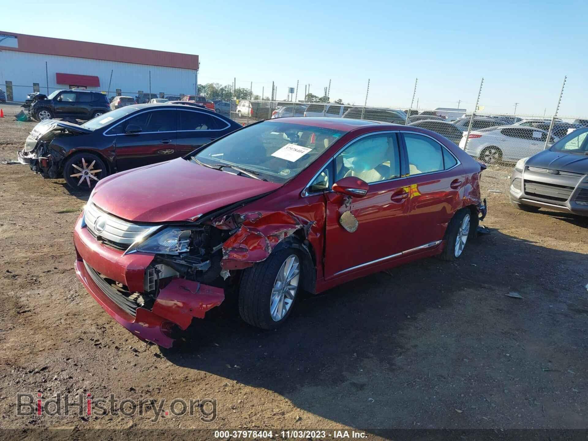 2010 LEXUS HS 250H - VIN: JTHBB1BAXA2009727 - Фото 2