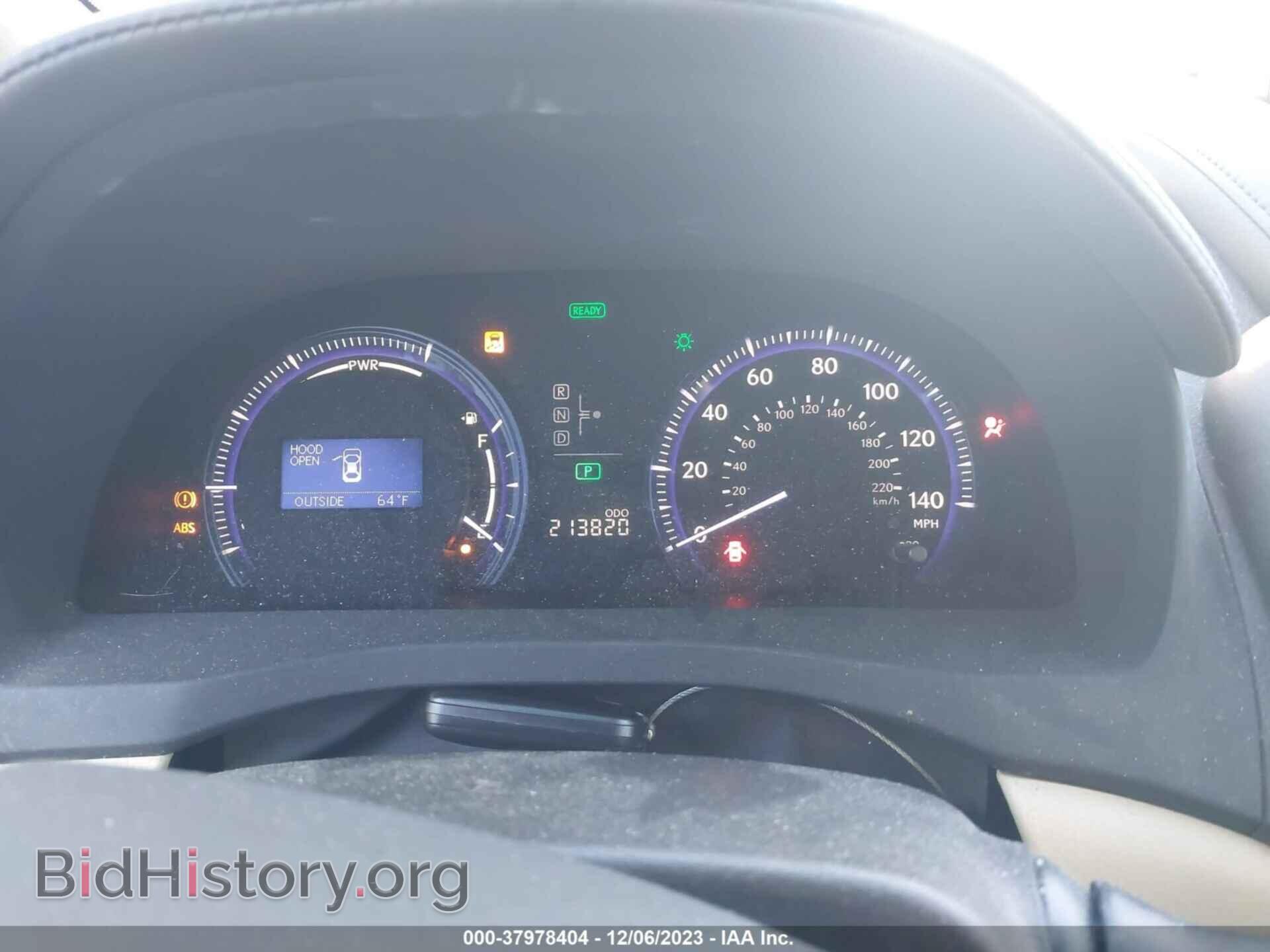 2010 LEXUS HS 250H - VIN: JTHBB1BAXA2009727 - Фото 7