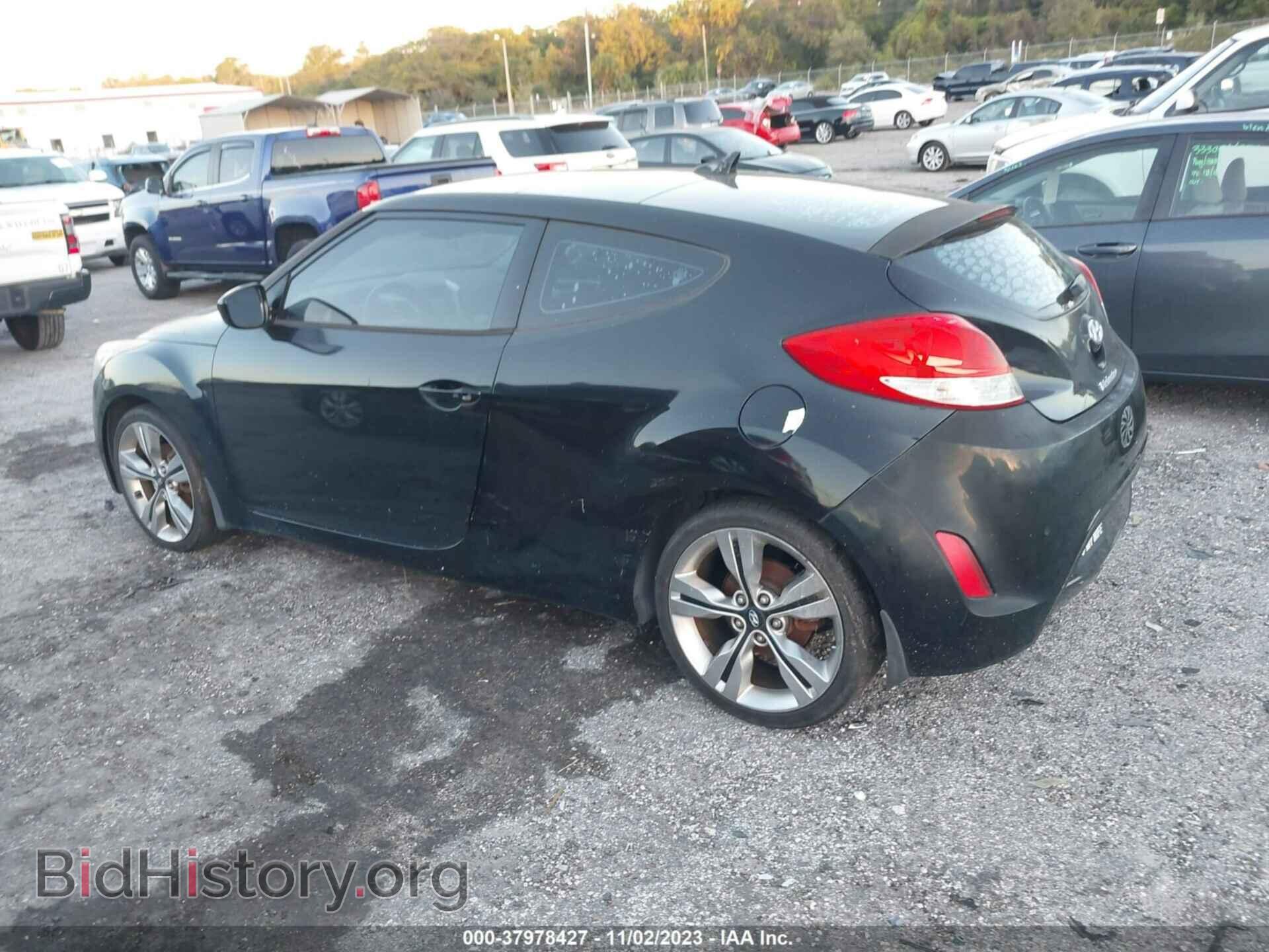 2012 HYUNDAI VELOSTER - VIN: KMHTC6AD0CU076173 - Фото 3