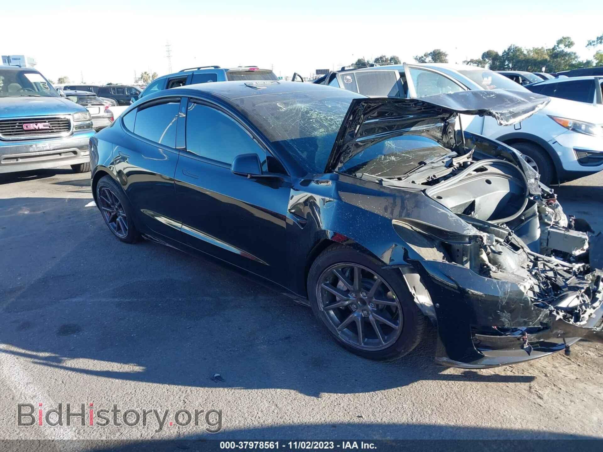Фотография 5YJ3E1EA6MF922267 - TESLA MODEL 3 2021
