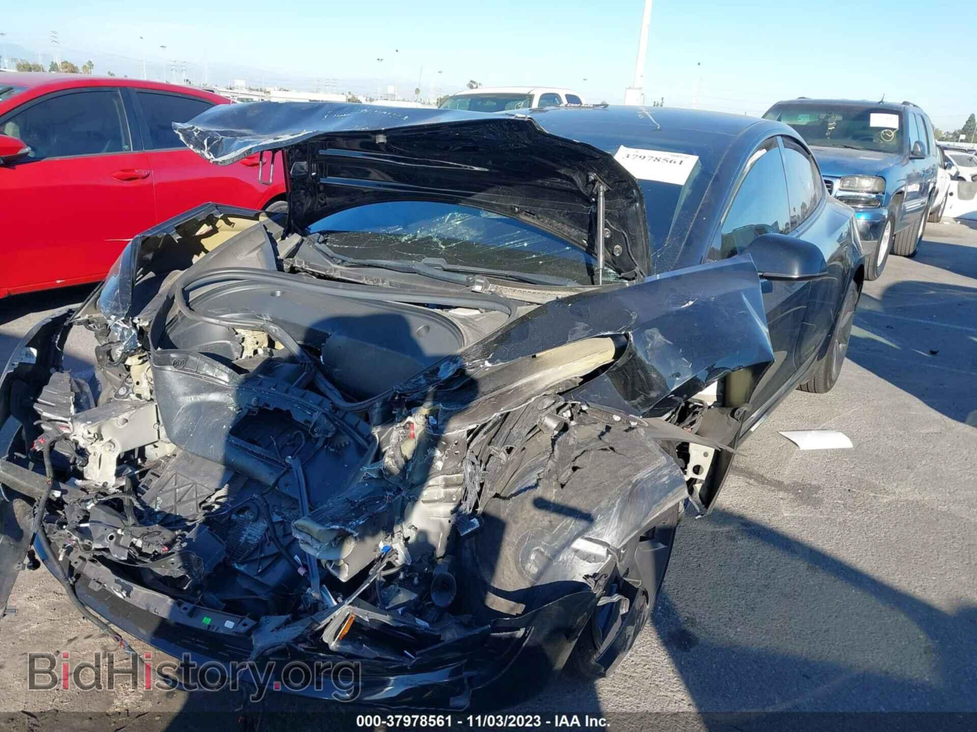 2021 TESLA MODEL 3 - VIN: 5YJ3E1EA6MF922267 - Фото 2
