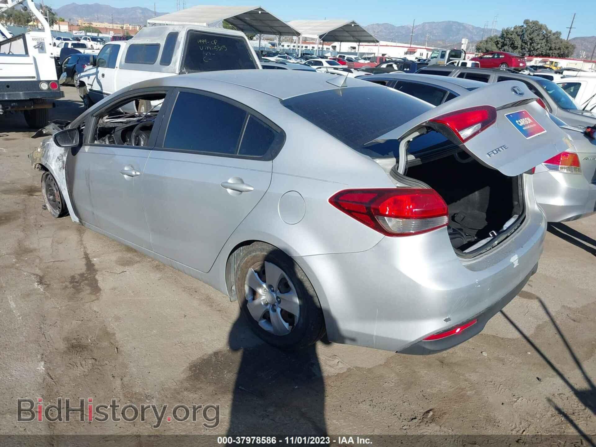 2017 KIA FORTE - VIN: 3KPFK4A76HE138183 - Фото 3