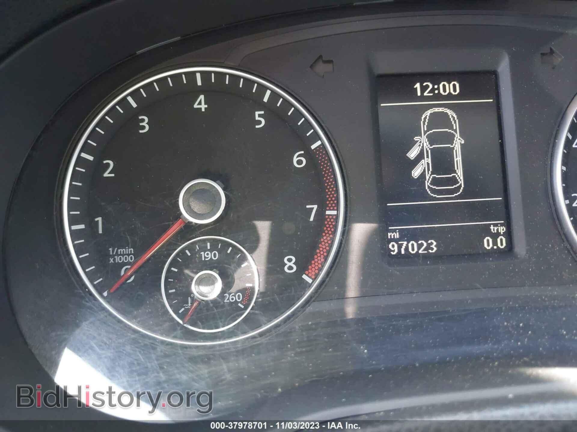 2014 VOLKSWAGEN PASSAT - VIN: 1VWBP7A32EC007511 - Фото 7