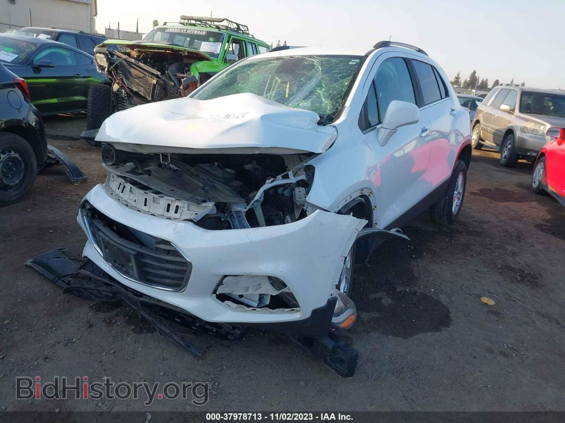 2017 CHEVROLET TRAX - VIN: KL7CJLSB0HB094145 - Фото 2