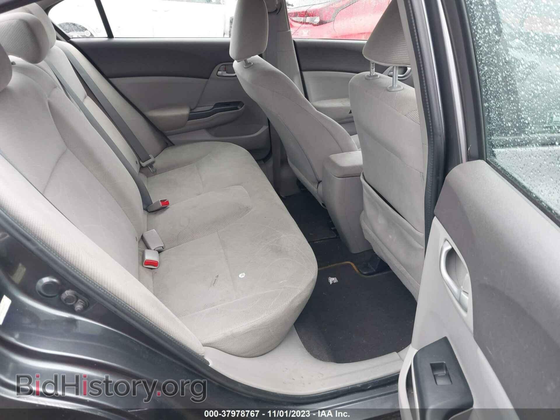 2012 HONDA CIVIC - VIN: 19XFB2F53CE372012 - Фото 8
