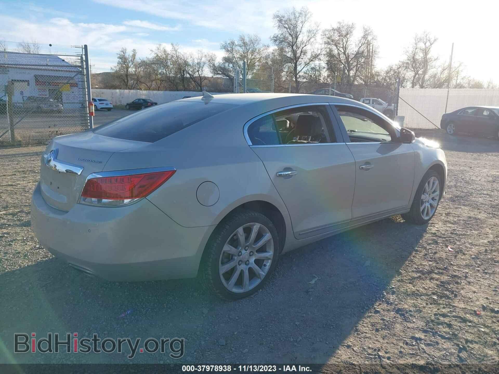 2012 BUICK LACROSSE - VIN: 1G4GJ5E3XCF131090 - Фото 4