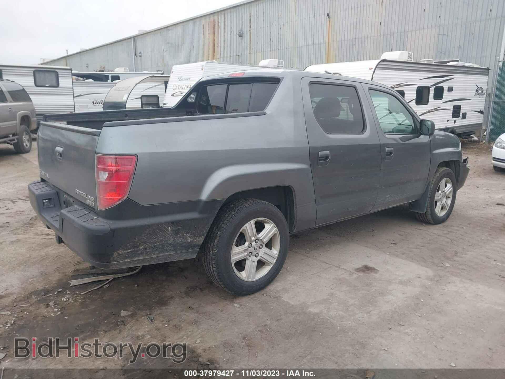 2011 HONDA RIDGELINE - VIN: 5FPYK1F50BB010402 - Фото 4