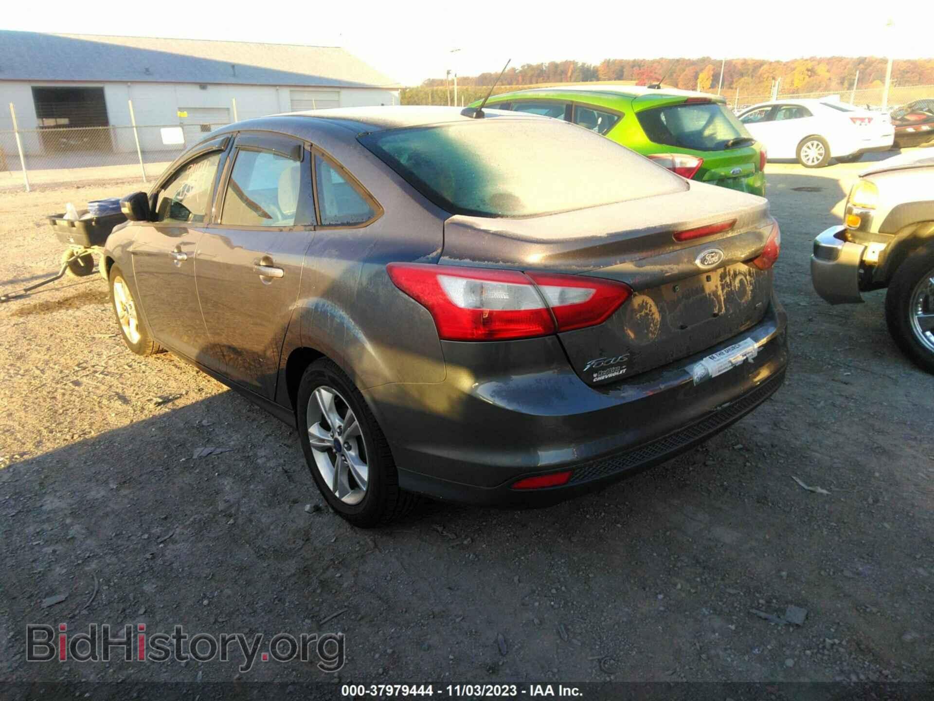 2013 FORD FOCUS - VIN: 1FADP3F2XDL378599 - Фото 3