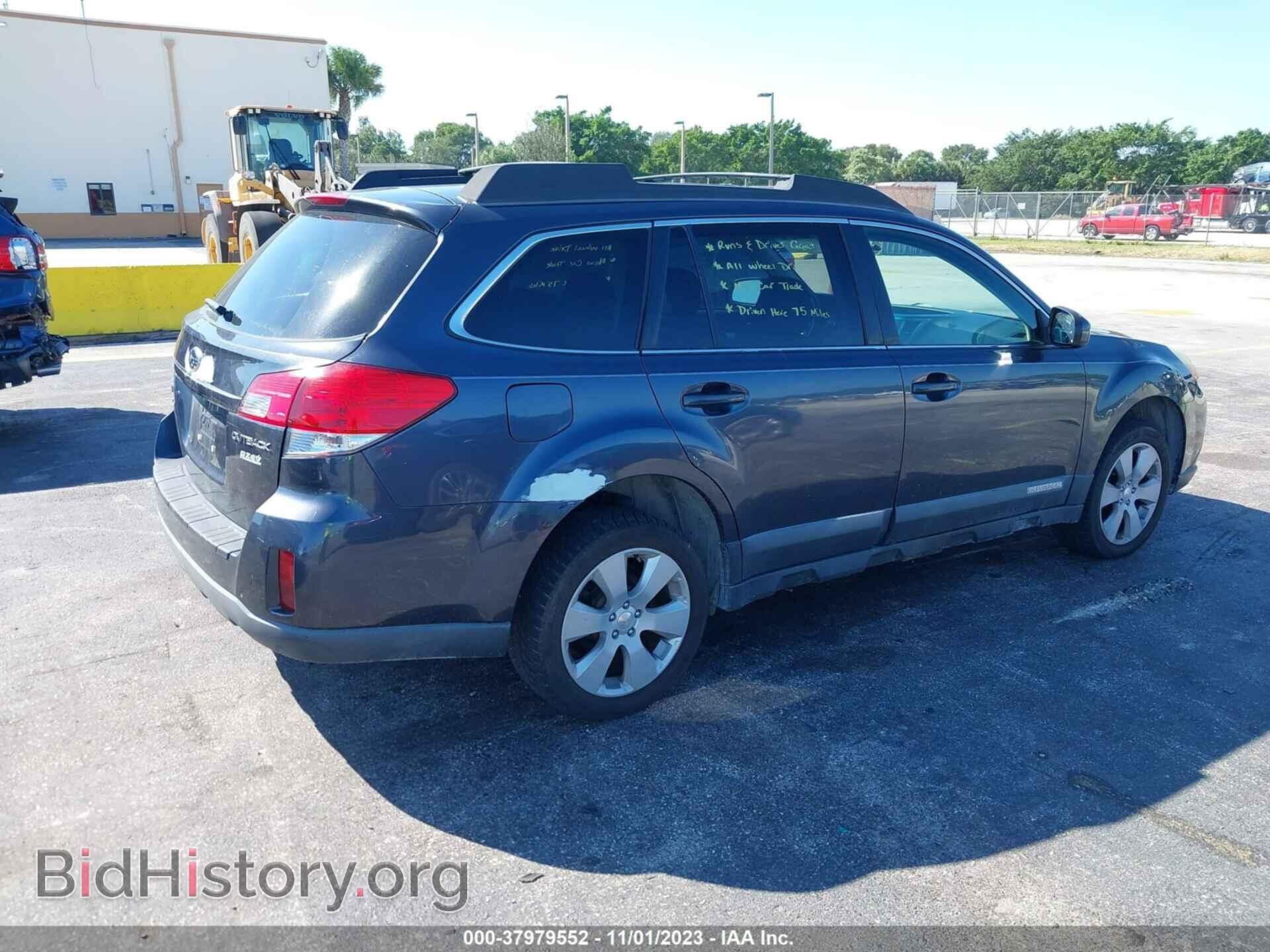 2011 SUBARU OUTBACK - VIN: 4S4BRBCC6B3332151 - Фото 4