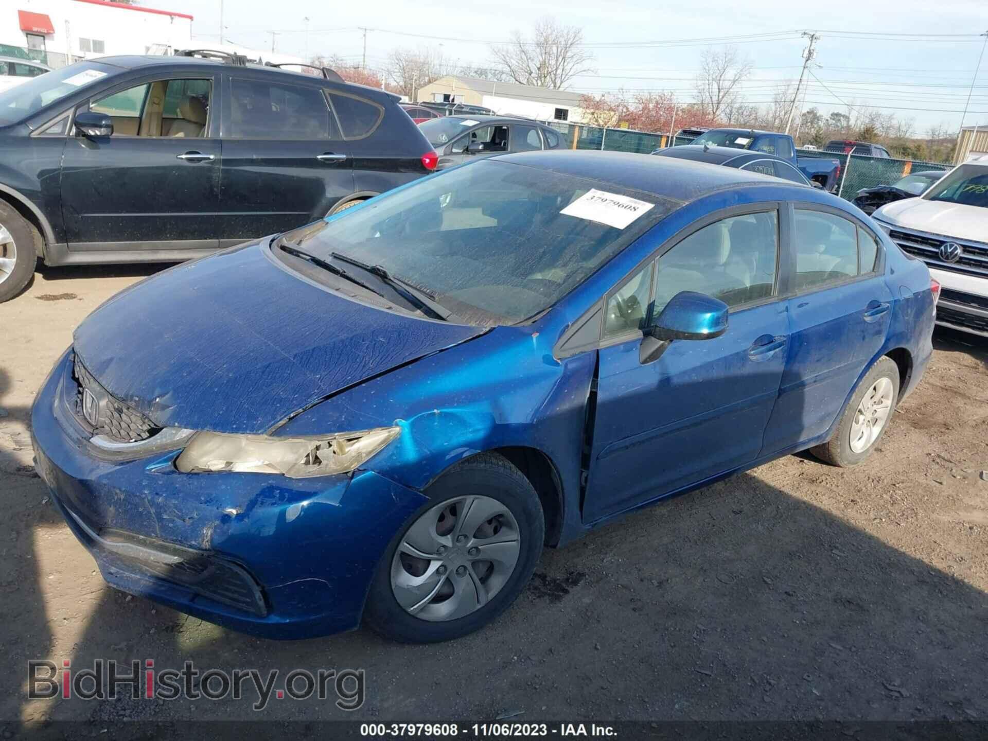 2013 HONDA CIVIC - VIN: 19XFB2F52DE088338 - Фото 2