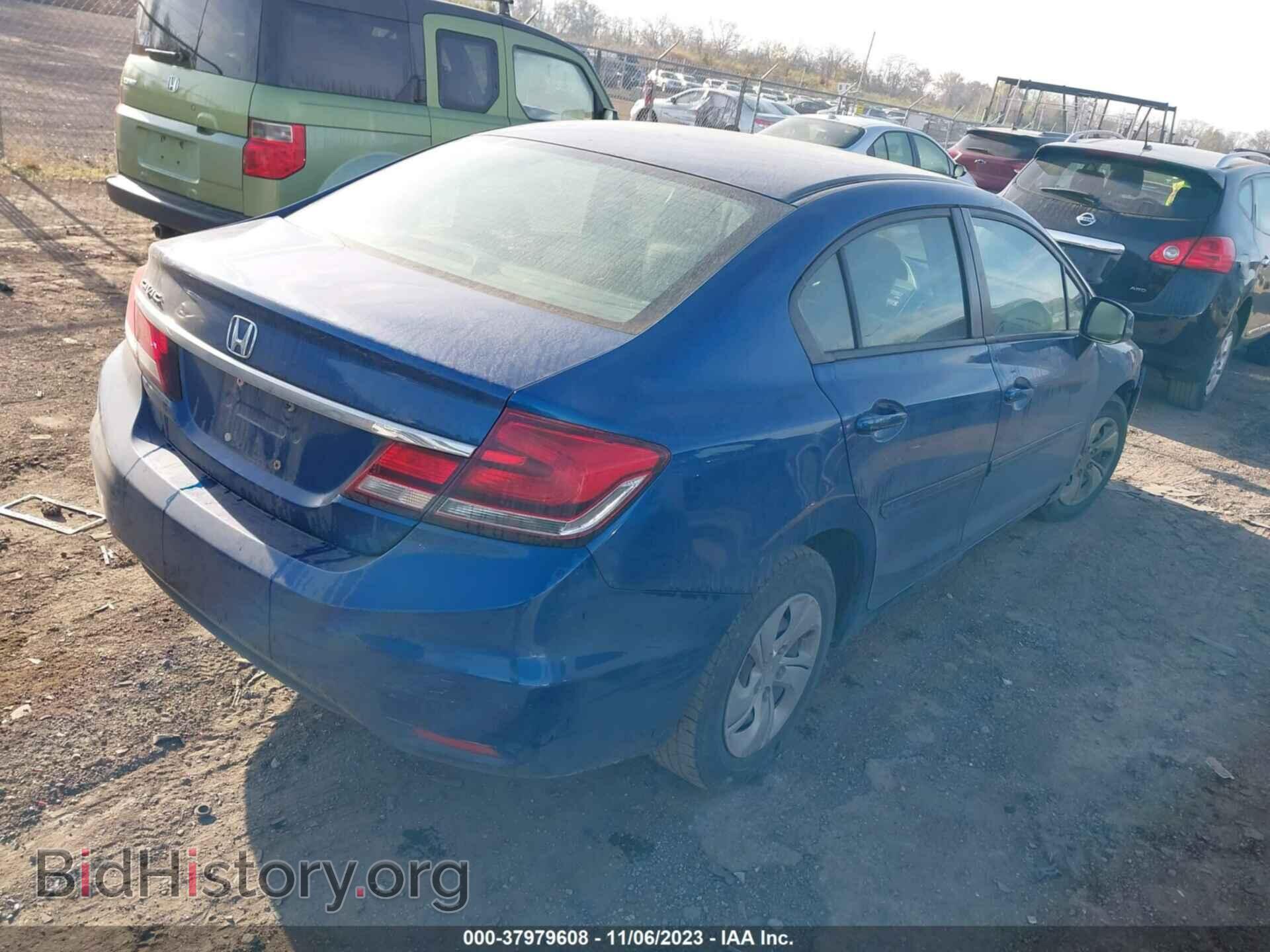 2013 HONDA CIVIC - VIN: 19XFB2F52DE088338 - Фото 4