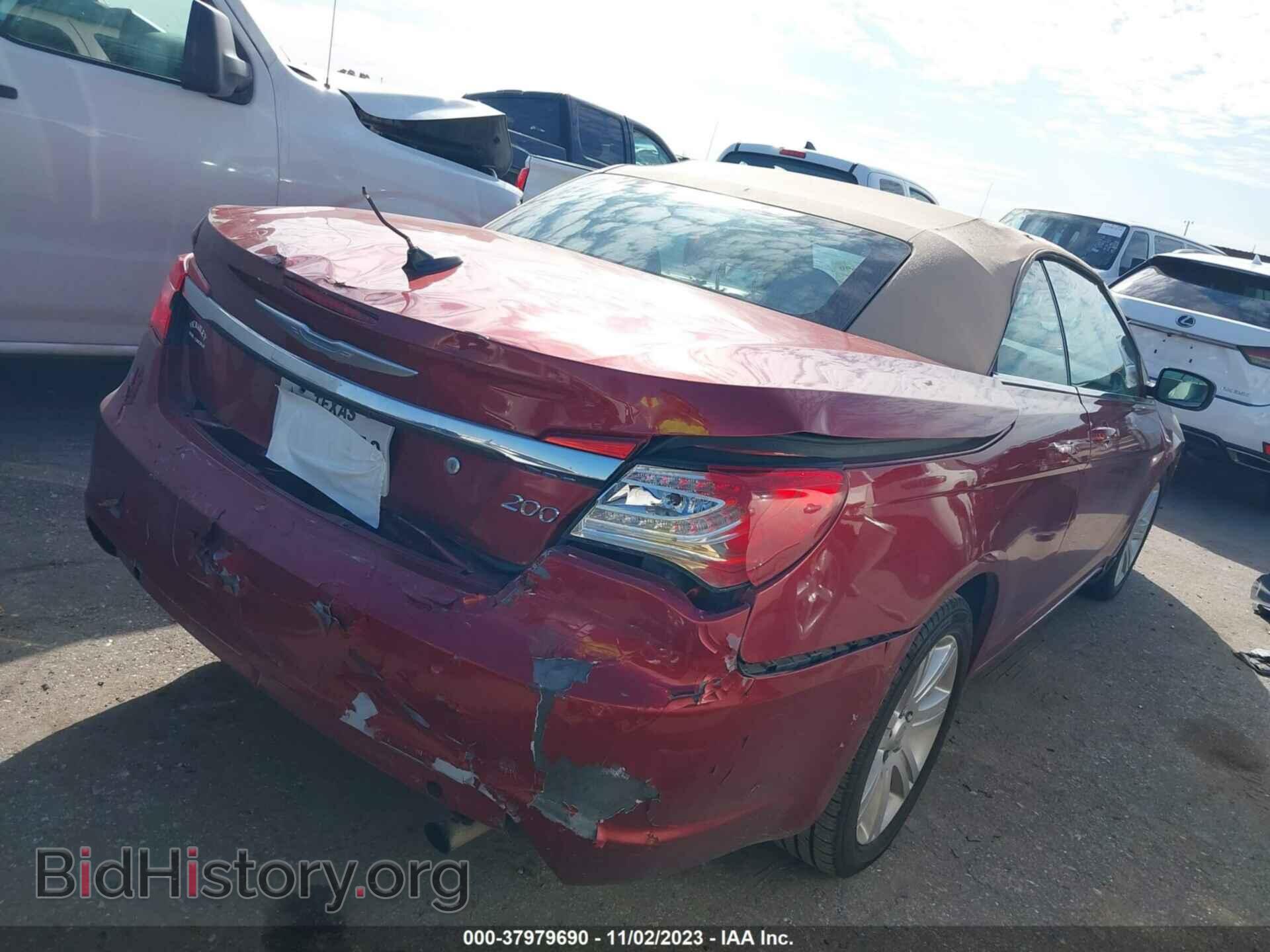 2013 CHRYSLER 200 - VIN: 1C3BCBEB7DN684807 - Фото 4